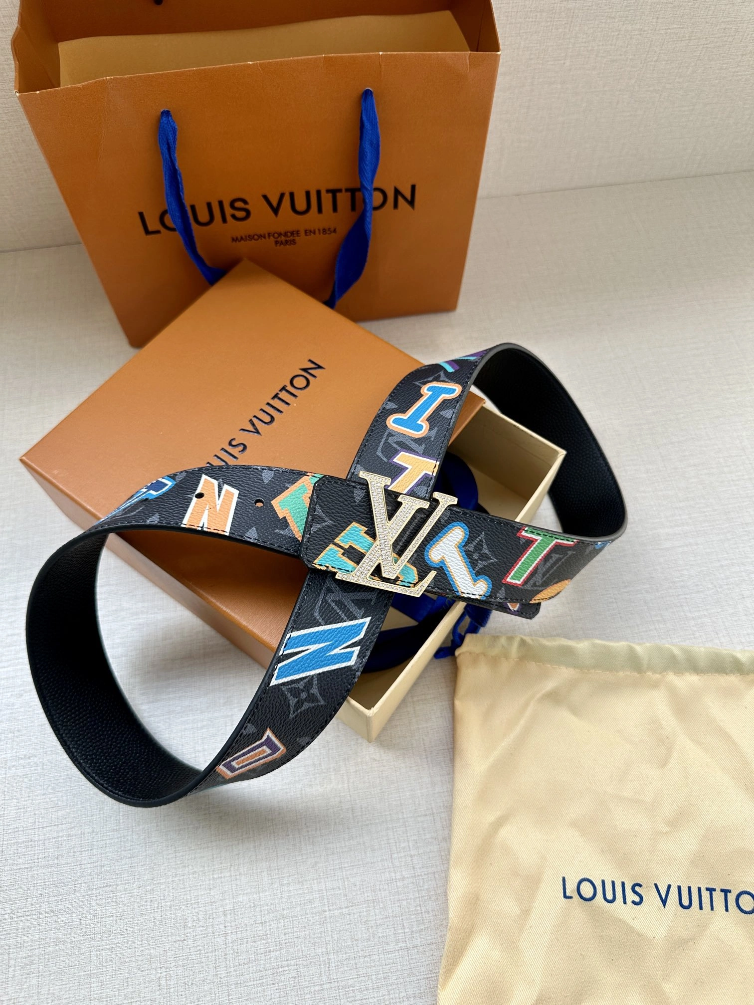 L*ouis V*uitton Top Belts AT 20230909- Neat 15226