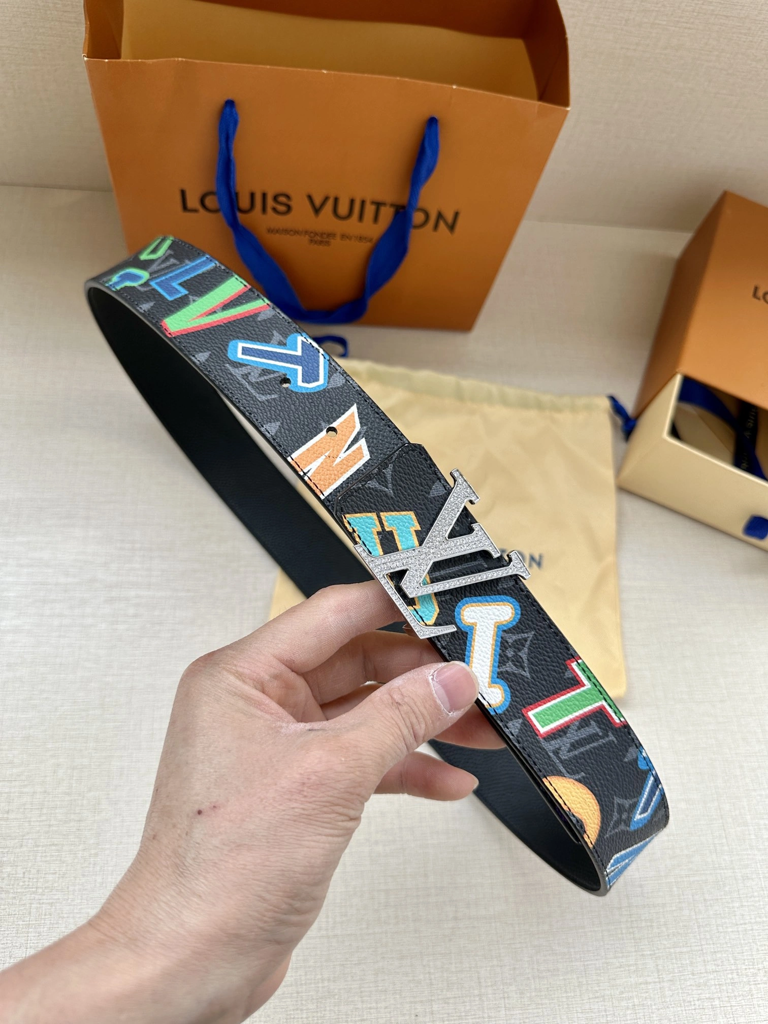 L*ouis V*uitton Top Belts AT 20230909- Neat 15226
