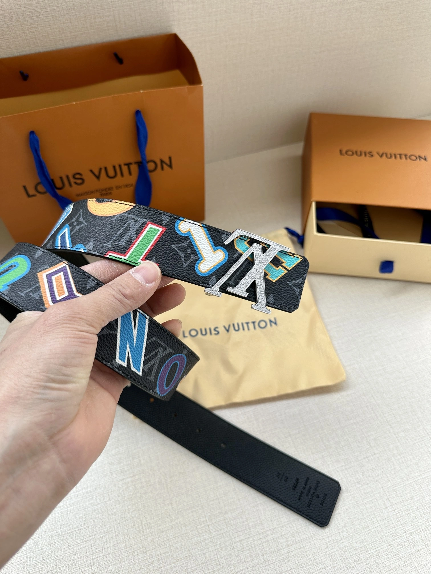 L*ouis V*uitton Top Belts AT 20230909- Neat 15226