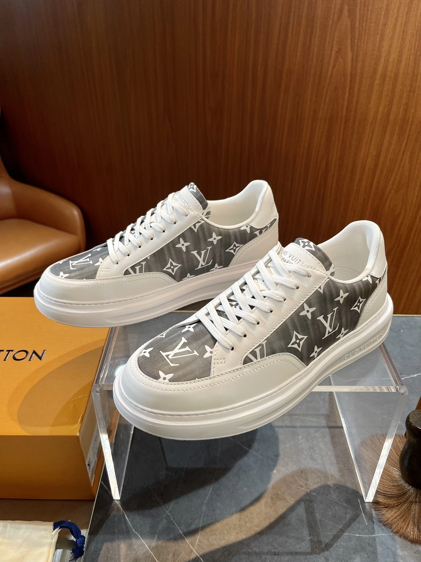Stretchable L*ouis V*uitton Top S Sneaker Low RR 20240815- 3769