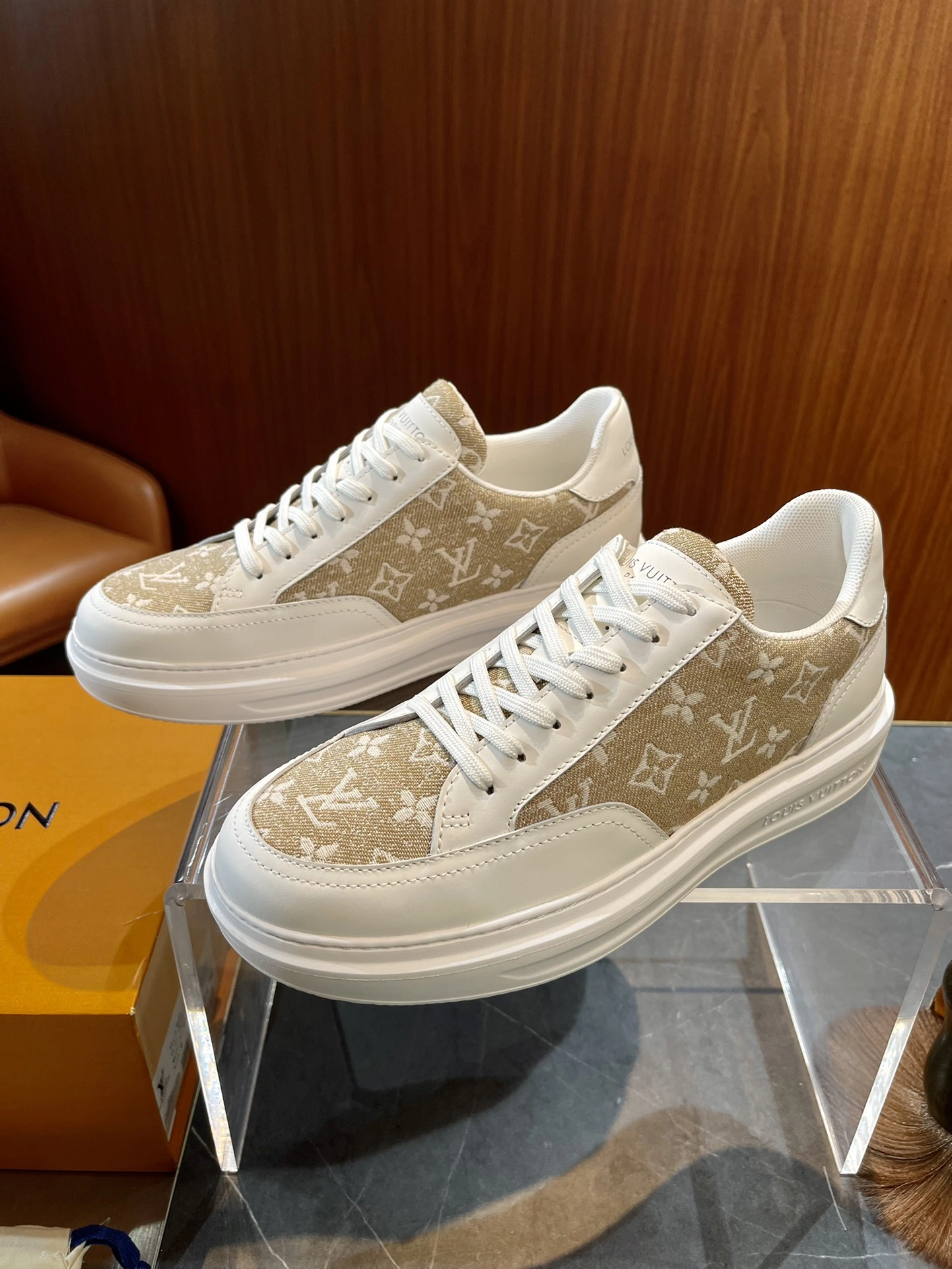 Stretchable L*ouis V*uitton Top S Sneaker Low RR 20240815- 3769