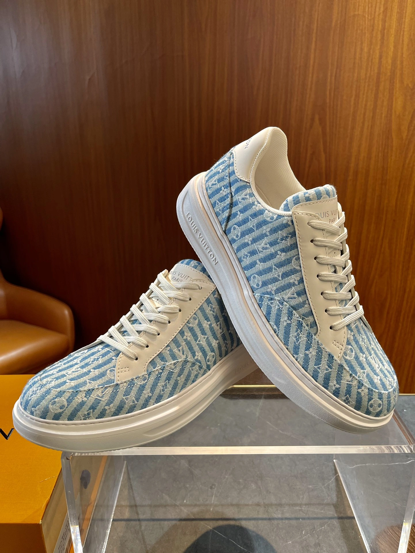 Stretchable L*ouis V*uitton Top S Sneaker Low RR 20240815- 3769