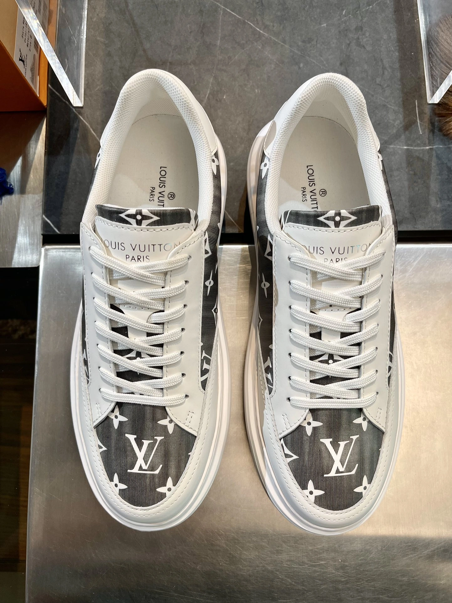 Stretchable L*ouis V*uitton Top S Sneaker Low RR 20240815- 3769