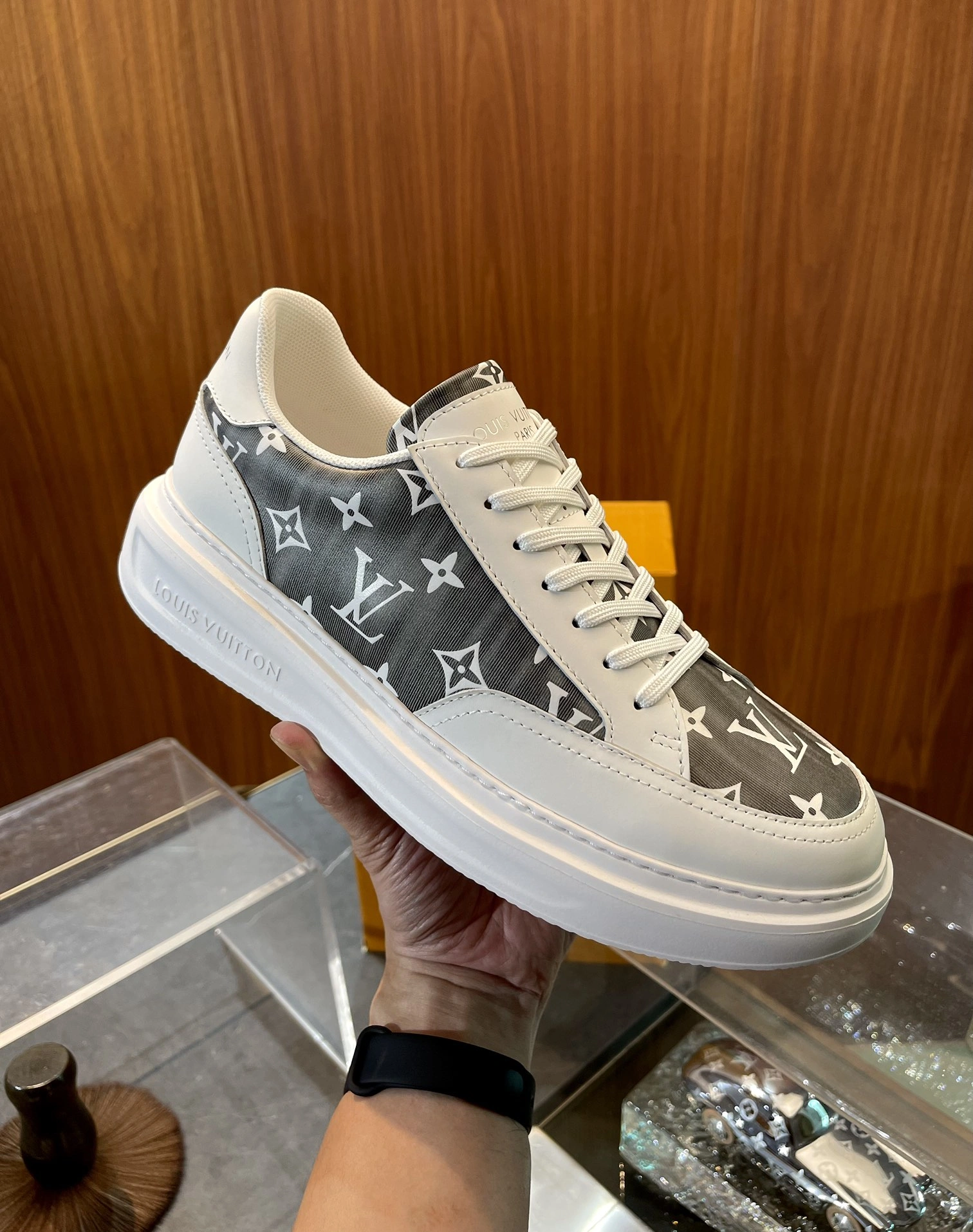 Stretchable L*ouis V*uitton Top S Sneaker Low RR 20240815- 3769