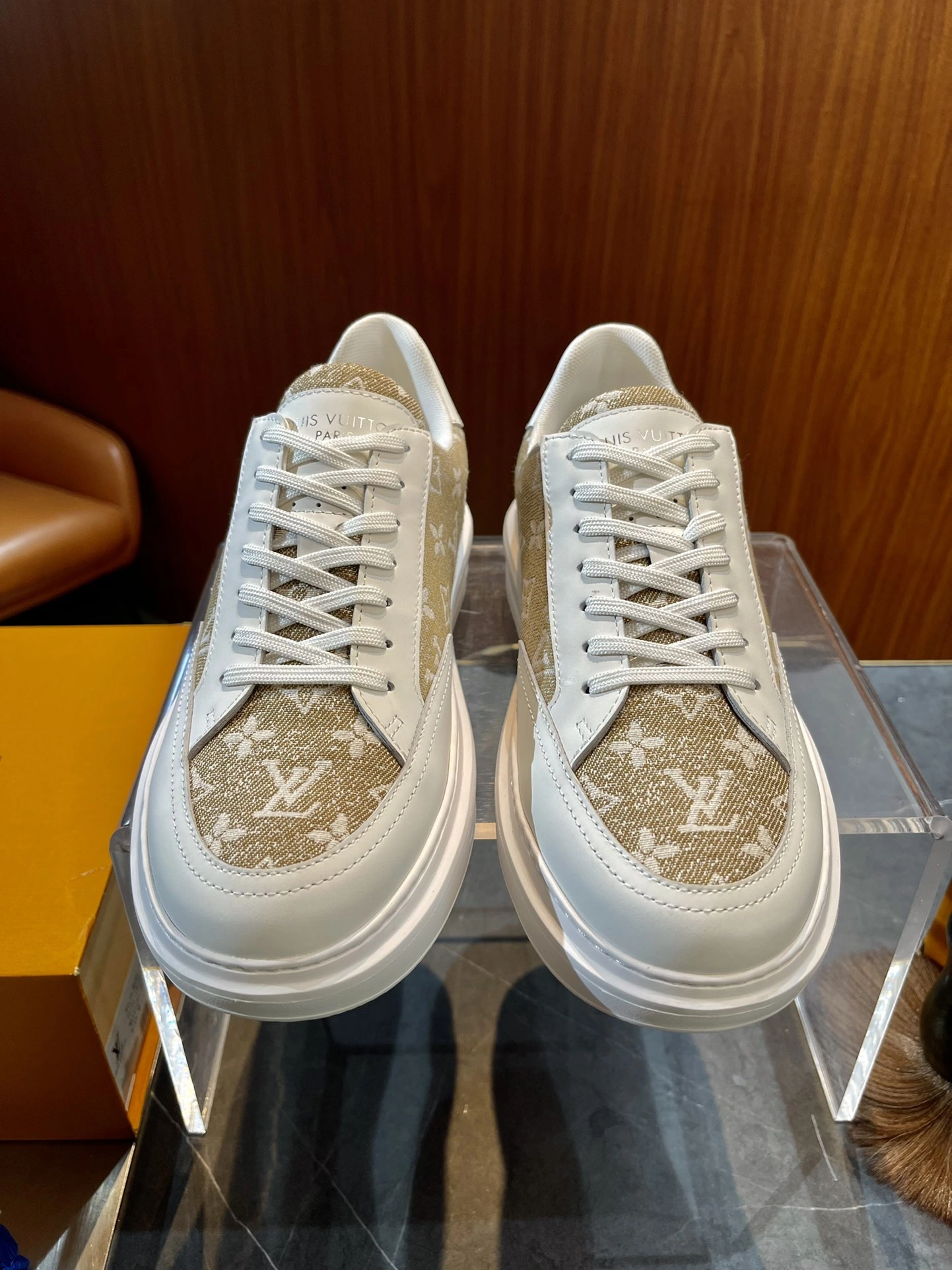 Stretchable L*ouis V*uitton Top S Sneaker Low RR 20240815- 3769