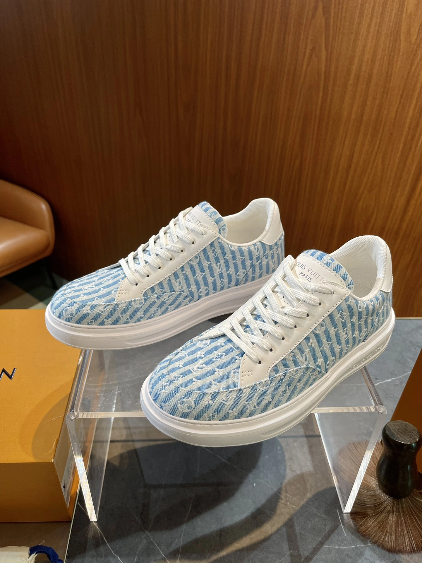 Stretchable L*ouis V*uitton Top S Sneaker Low RR 20240815- 3769