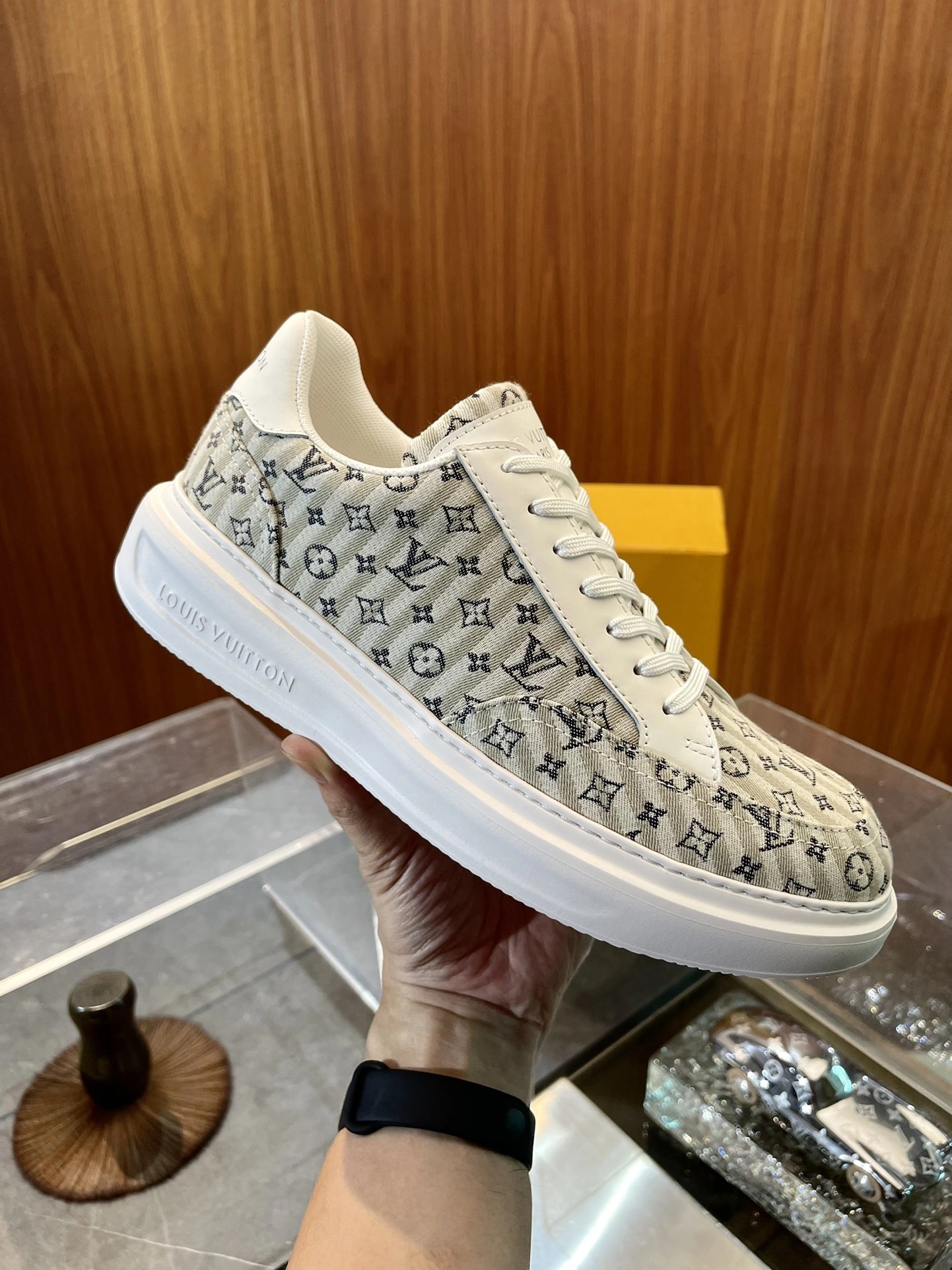 Stretchable L*ouis V*uitton Top S Sneaker Low RR 20240815- 3769
