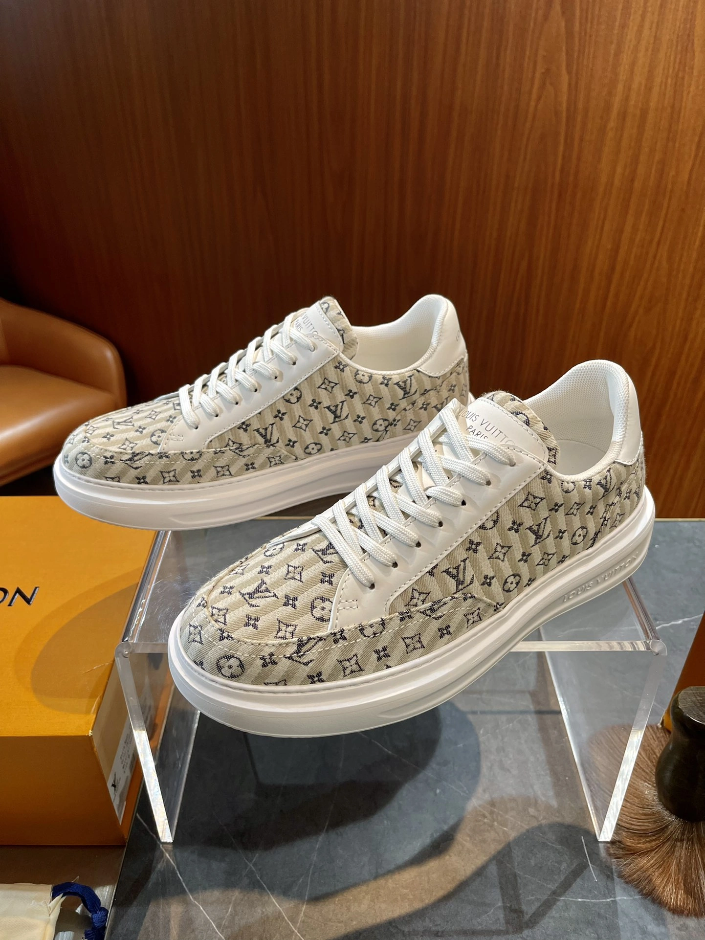 Stretchable L*ouis V*uitton Top S Sneaker Low RR 20240815- 3769