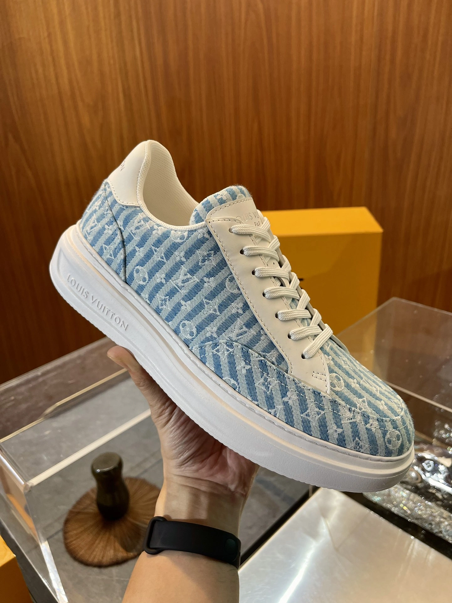 Stretchable L*ouis V*uitton Top S Sneaker Low RR 20240815- 3769