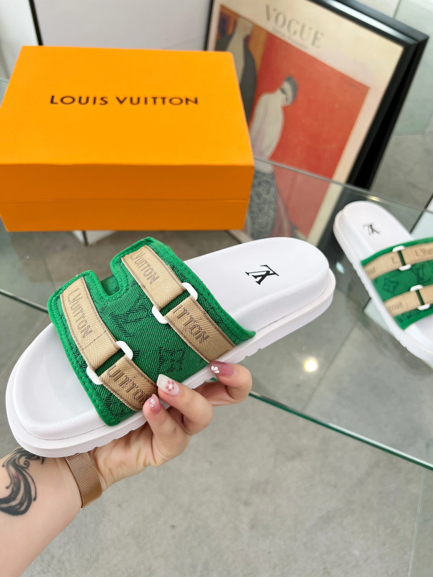 Durable L*ouis V*uitton Top Sandals&Slippers Tianyi 20240811- 3803