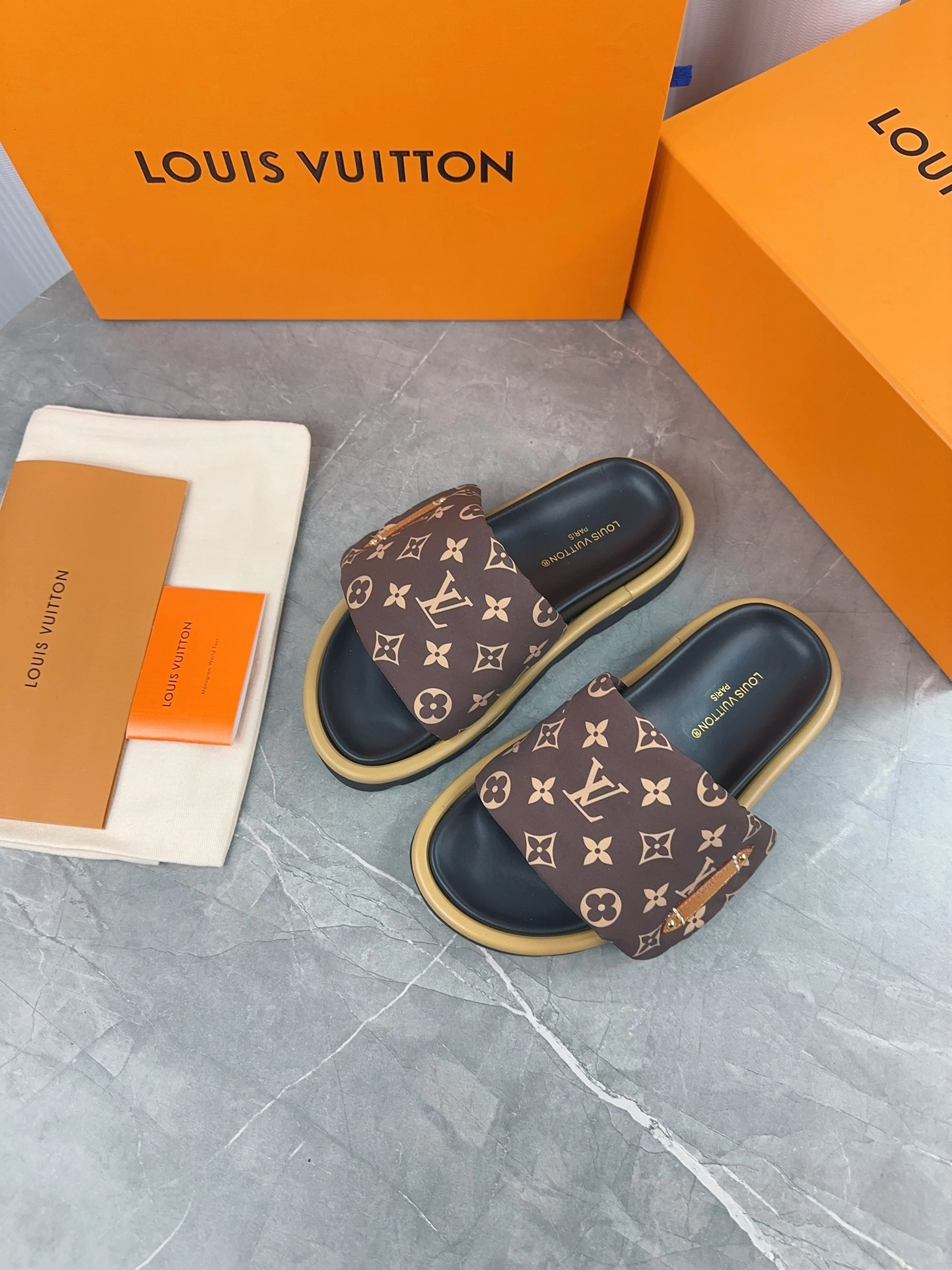 Seasonal L*ouis V*uitton Top Sandals&Slippers Tianyi 20240811- 3839