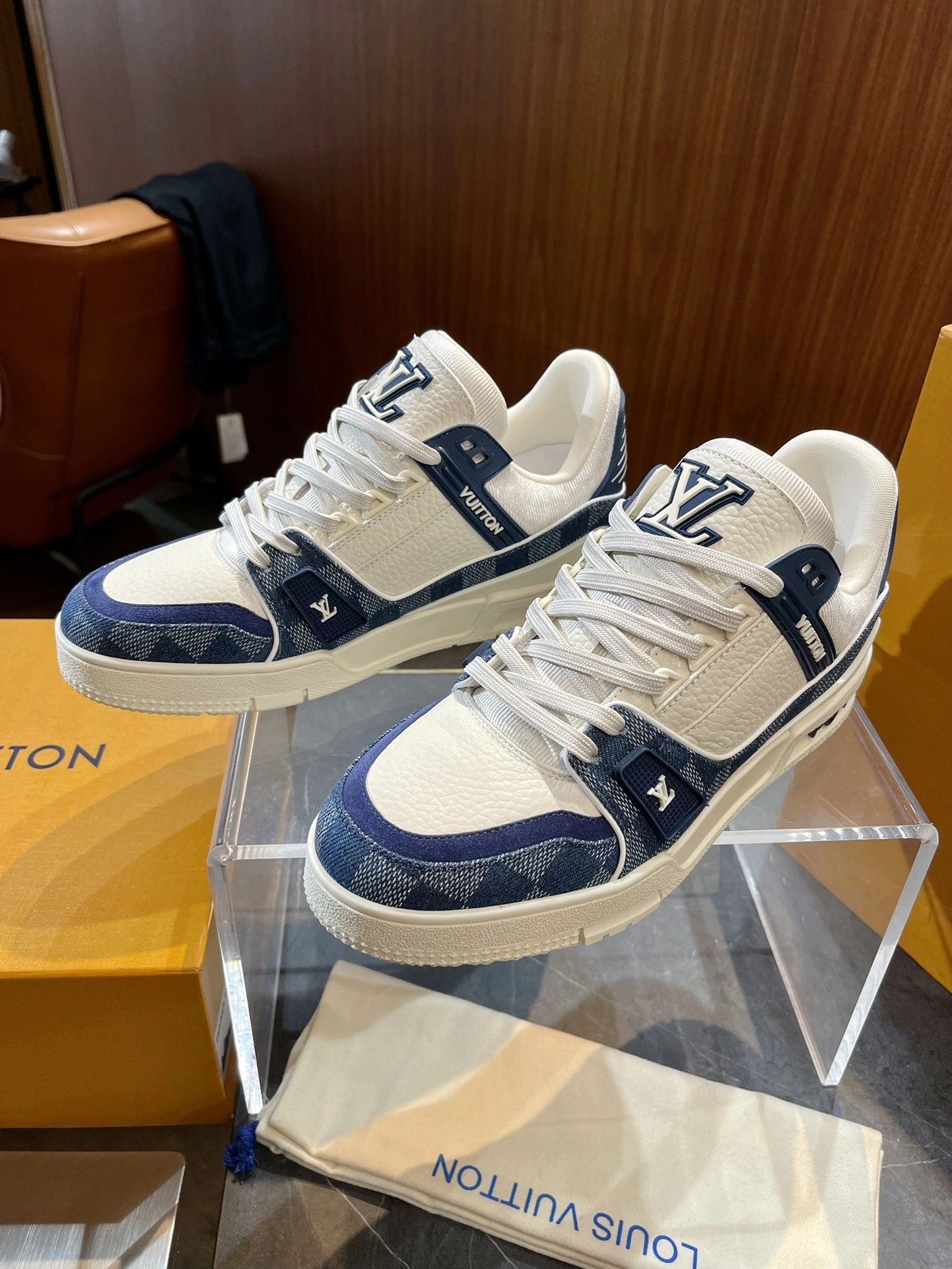 L*ouis V*uitton Top Sneaker Low RR 20240812- OdorResistant 3798
