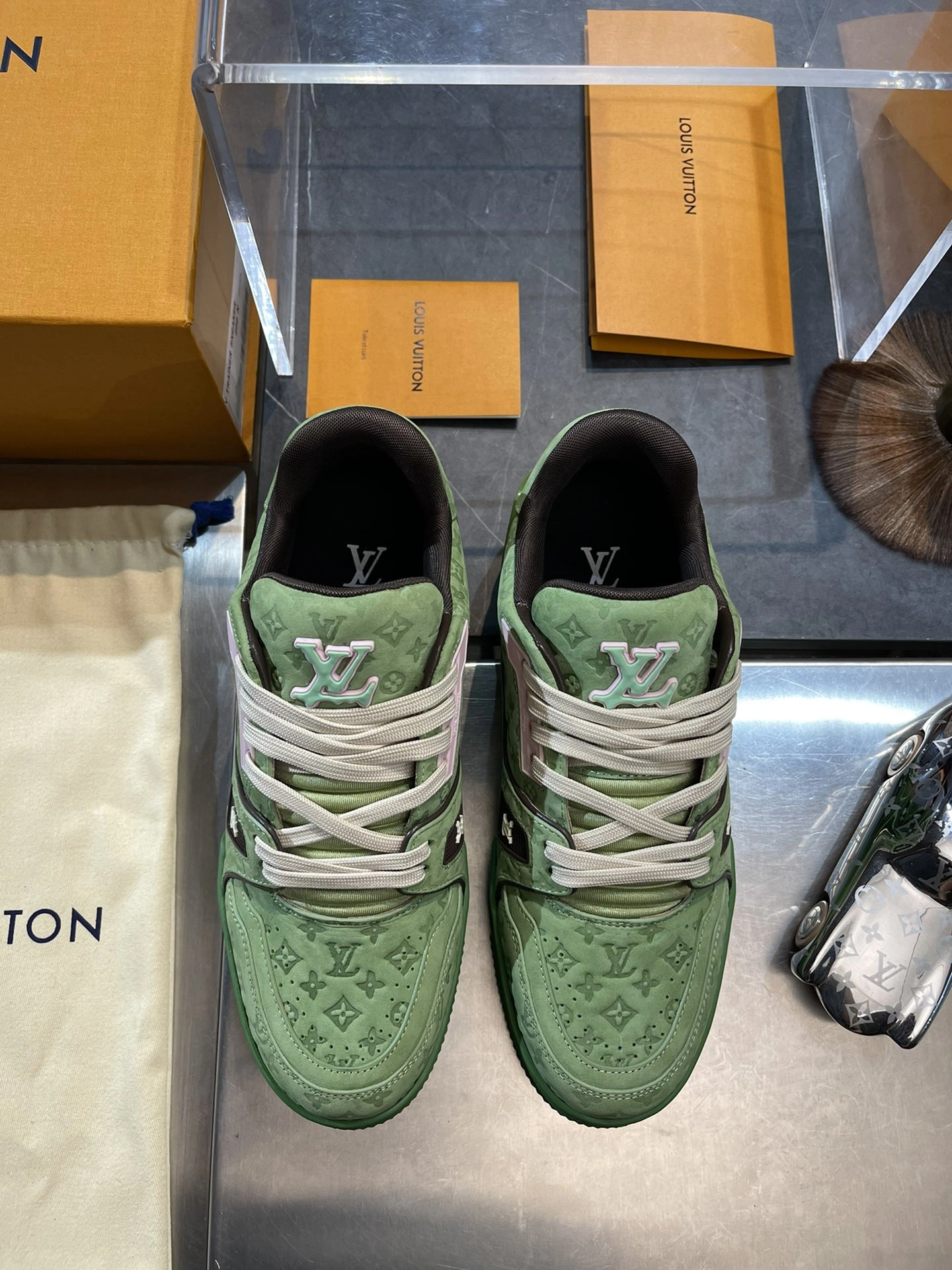 Packable L*ouis V*uitton Top Sneaker Low RR 20240812- 3797