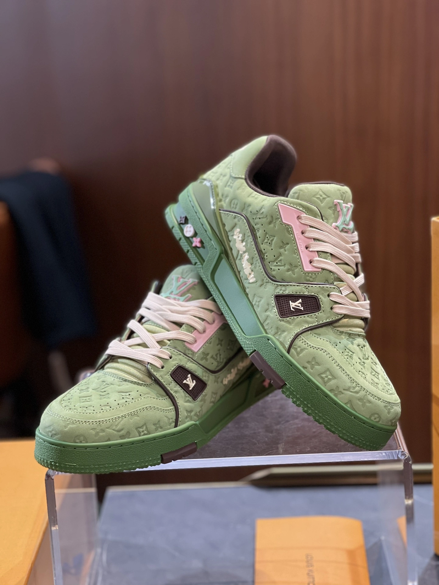 Packable L*ouis V*uitton Top Sneaker Low RR 20240812- 3797