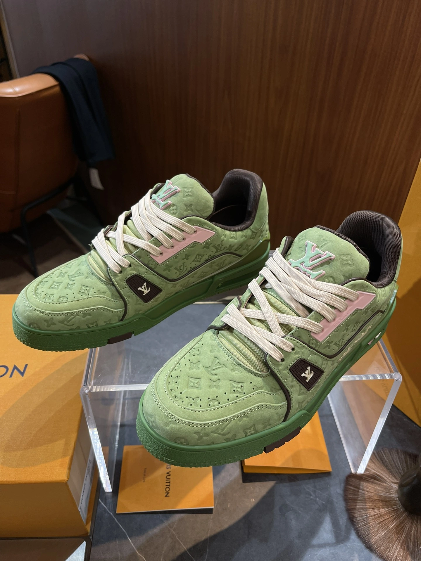 Packable L*ouis V*uitton Top Sneaker Low RR 20240812- 3797