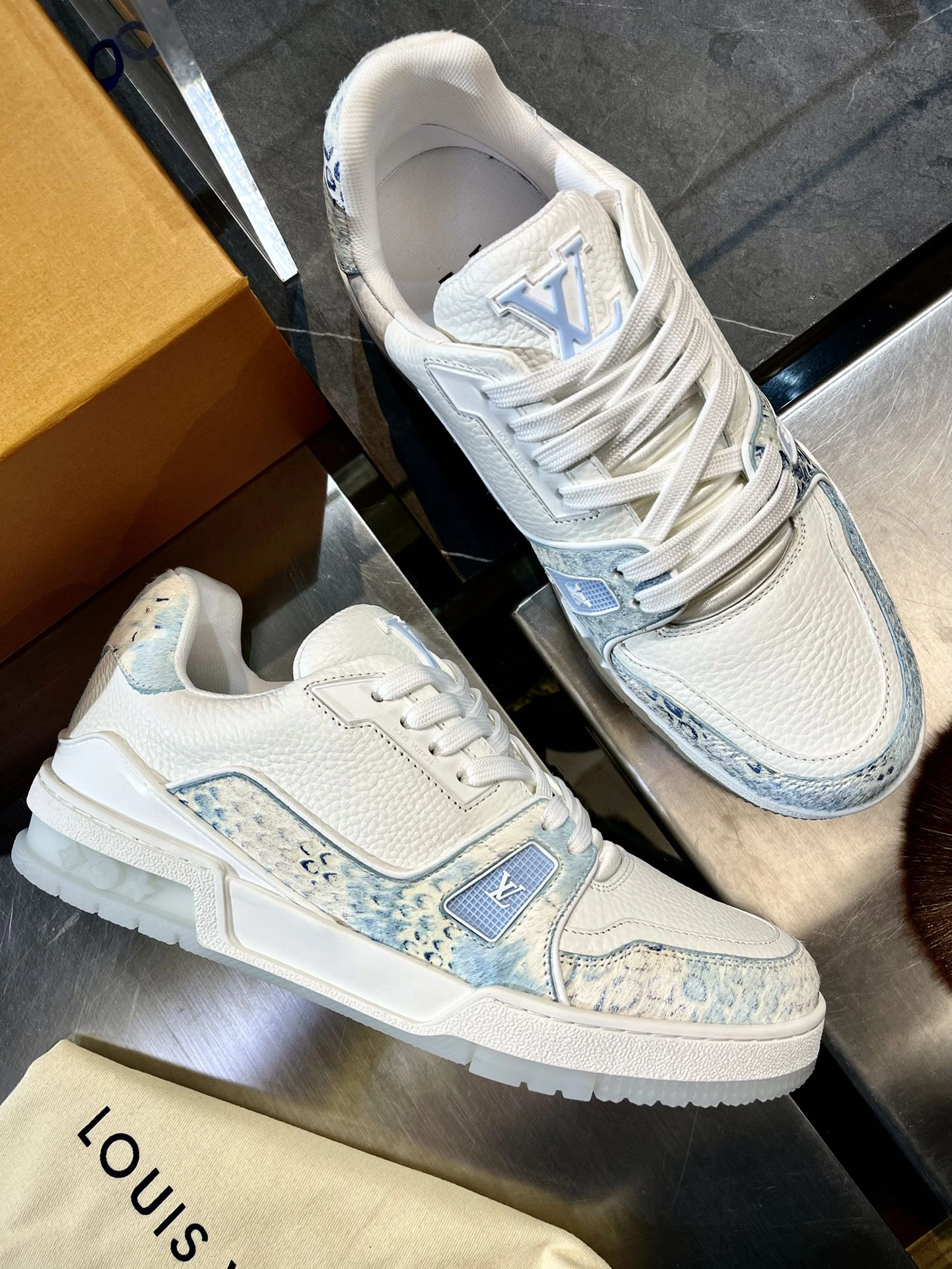 Colorful L*ouis V*uitton Top Sneaker Low RR 20240812- 3794