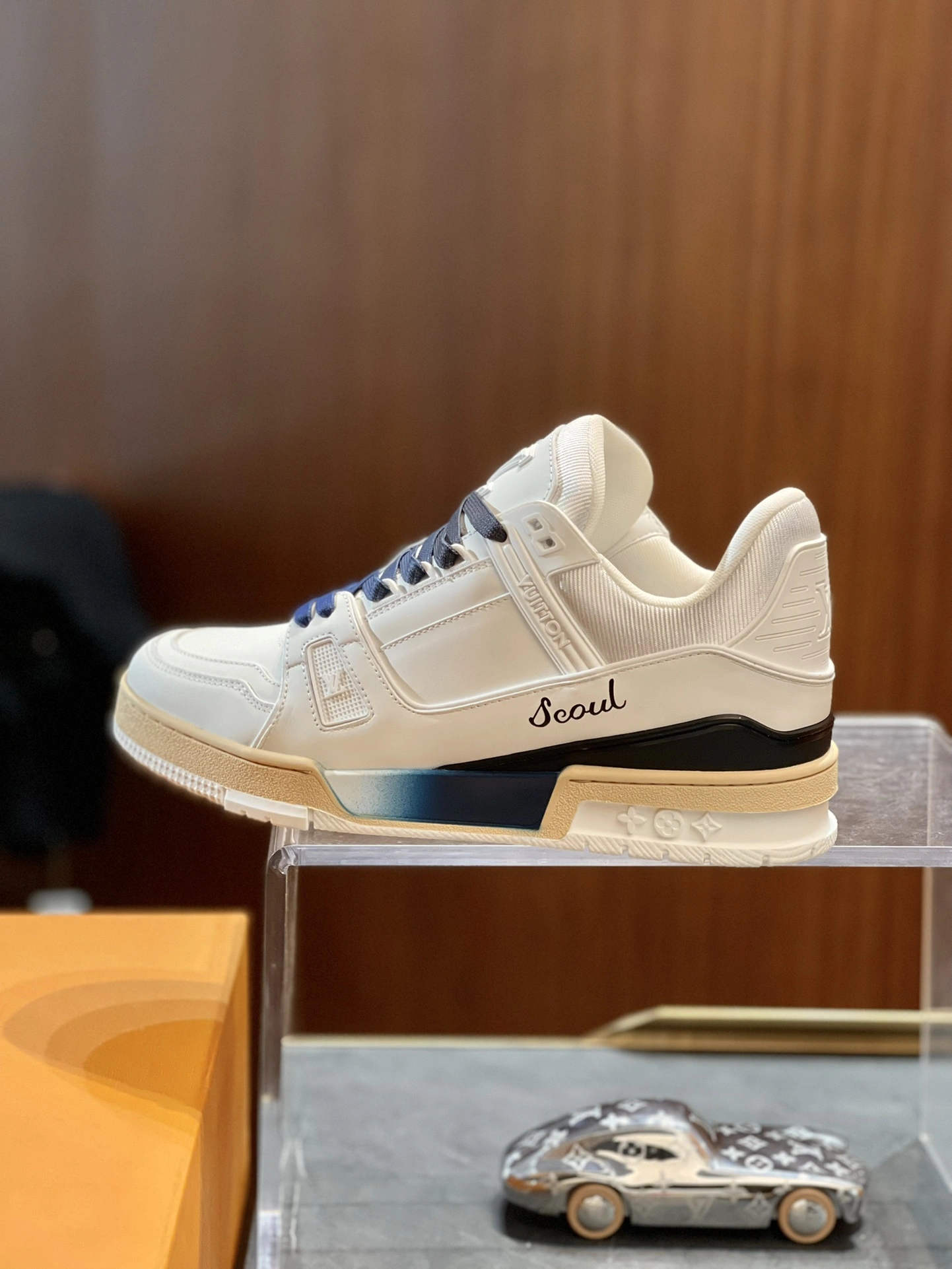 Sporty L*ouis V*uitton Top Sneaker Low RR 20240812- 3796
