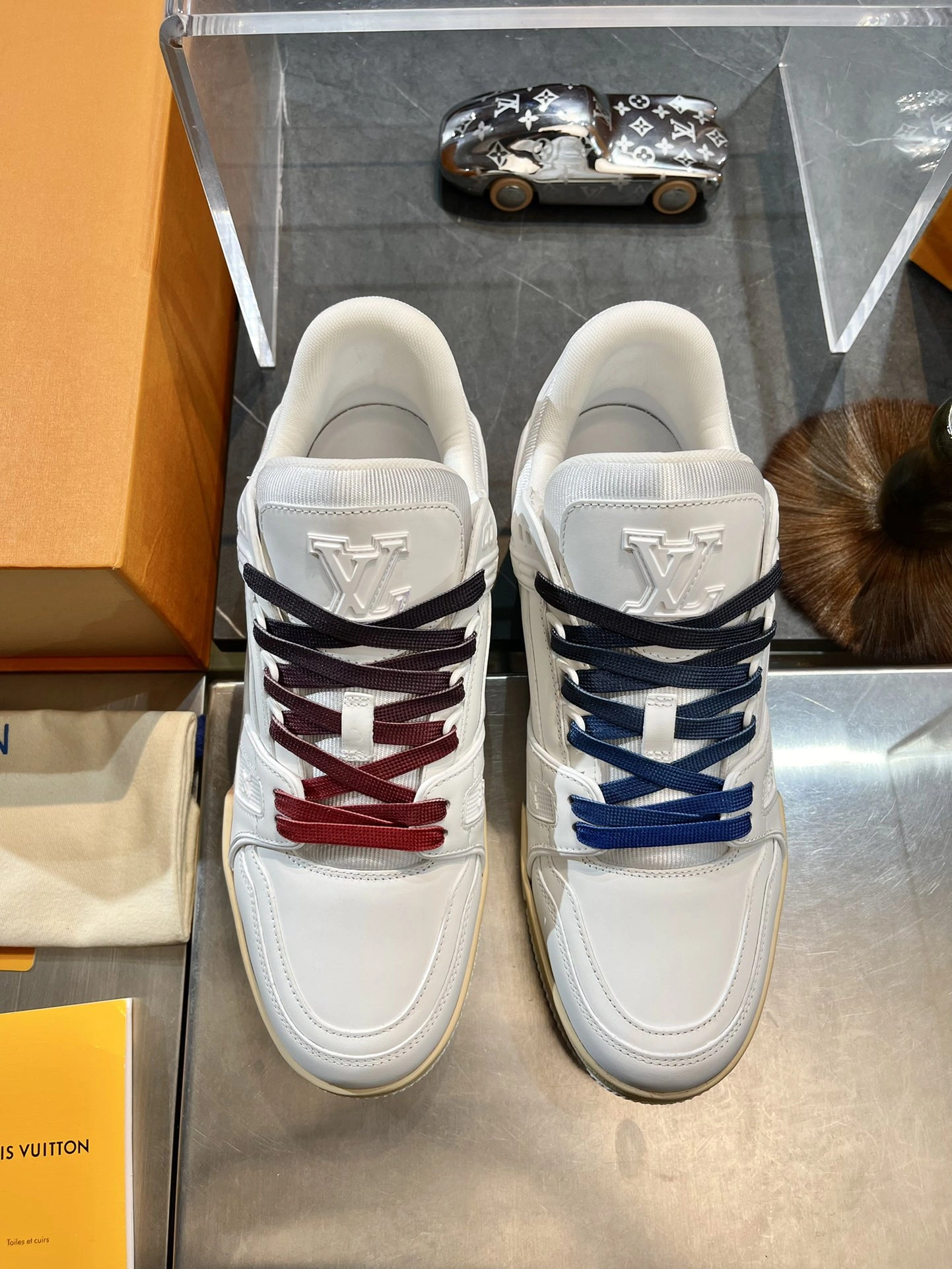 Sporty L*ouis V*uitton Top Sneaker Low RR 20240812- 3796