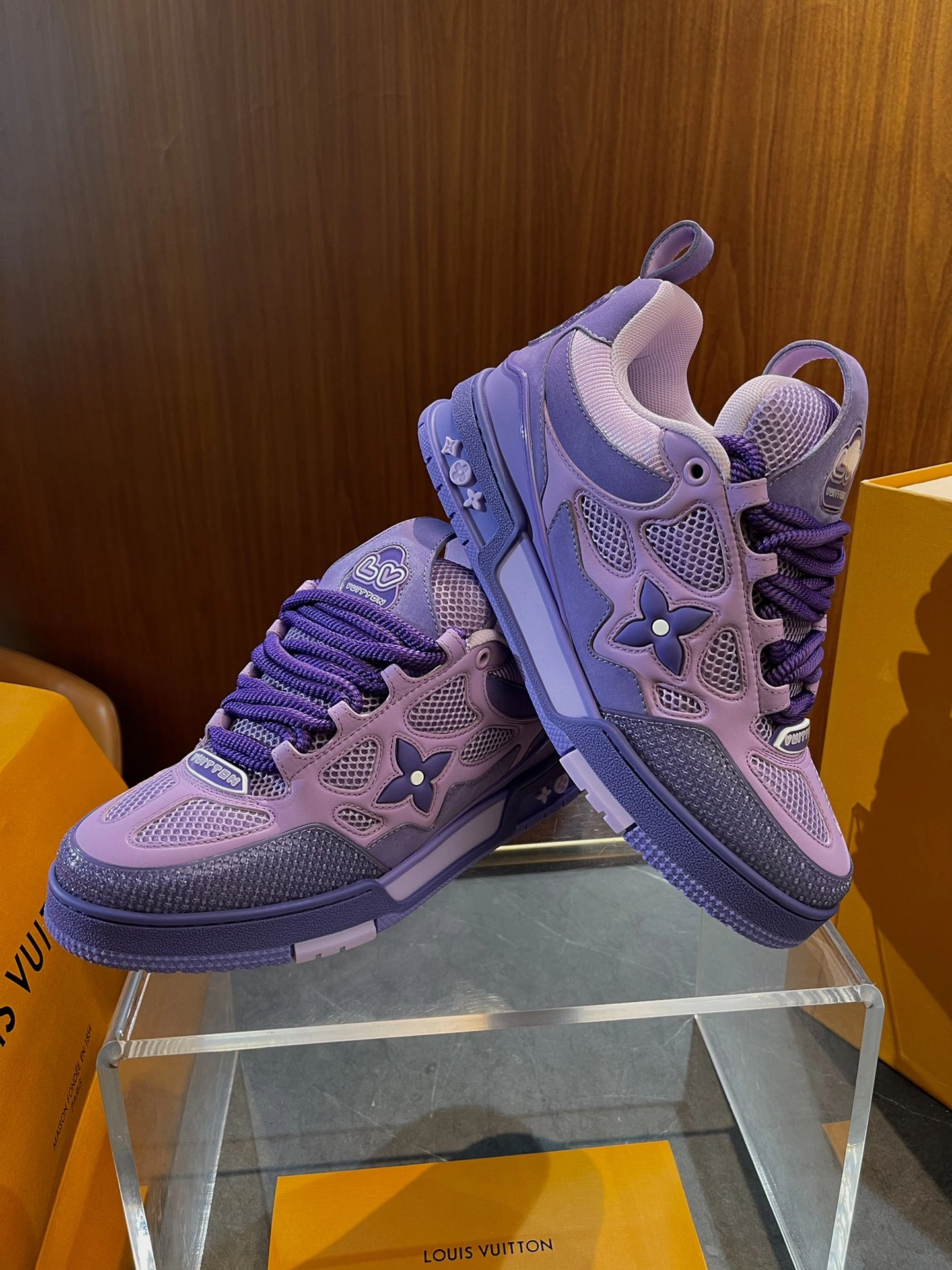 Packable L*ouis V*uitton Top Sneaker Low RR 20240813- 3783