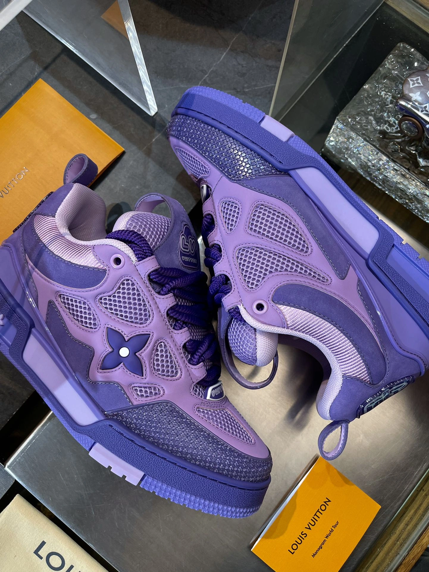 Packable L*ouis V*uitton Top Sneaker Low RR 20240813- 3783