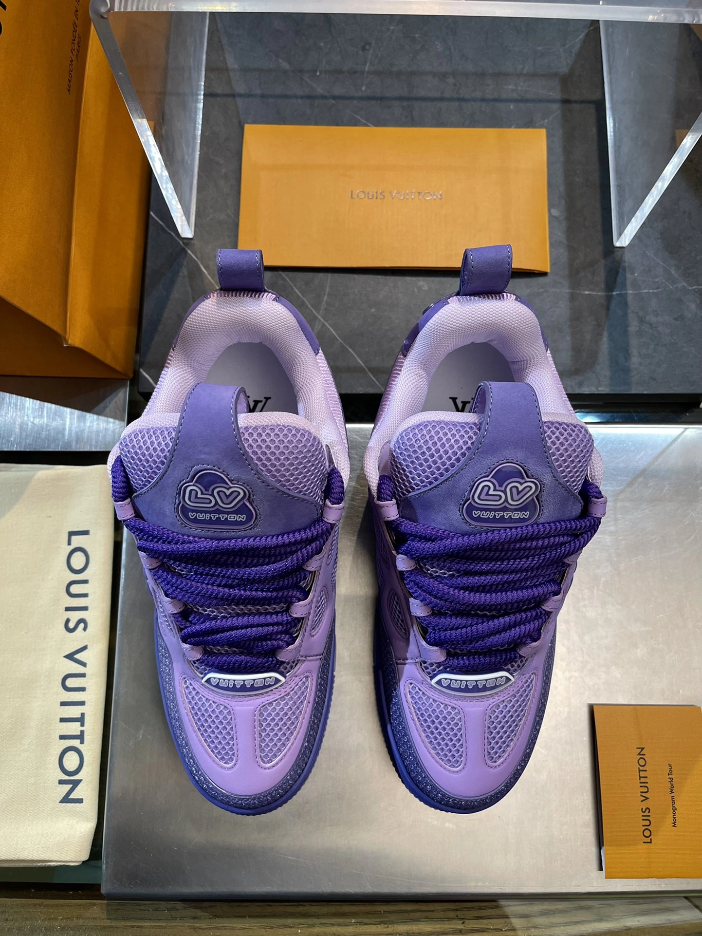 Packable L*ouis V*uitton Top Sneaker Low RR 20240813- 3783