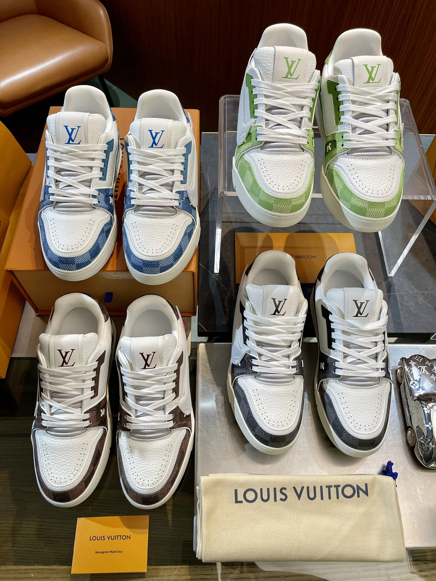 L*ouis V*uitton Top Sneaker Low RR 20240813- Affordable 3782