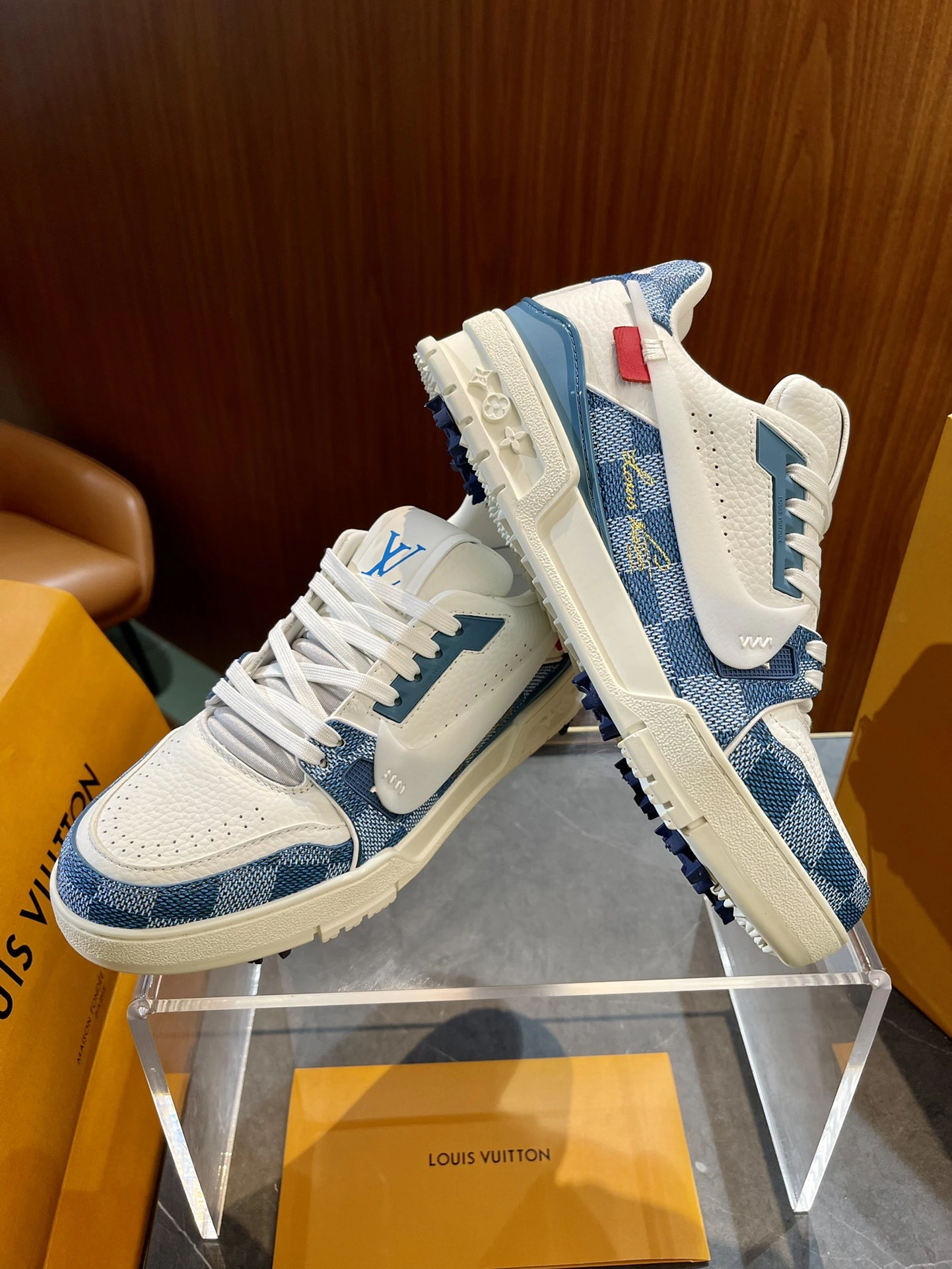 L*ouis V*uitton Top Sneaker Low RR 20240813- Affordable 3782