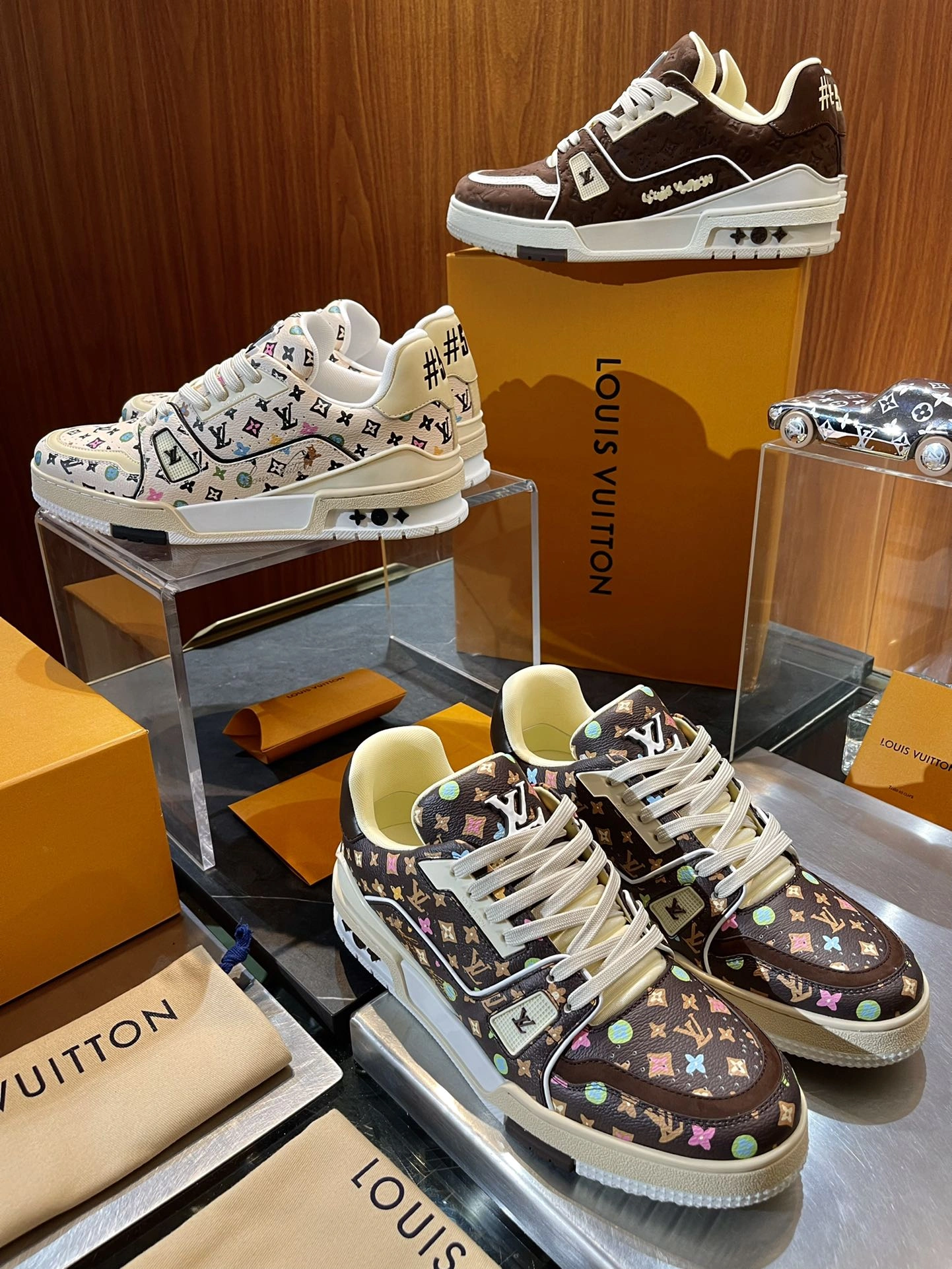 Neat L*ouis V*uitton Top Sneaker Low RR 20240813- 3784