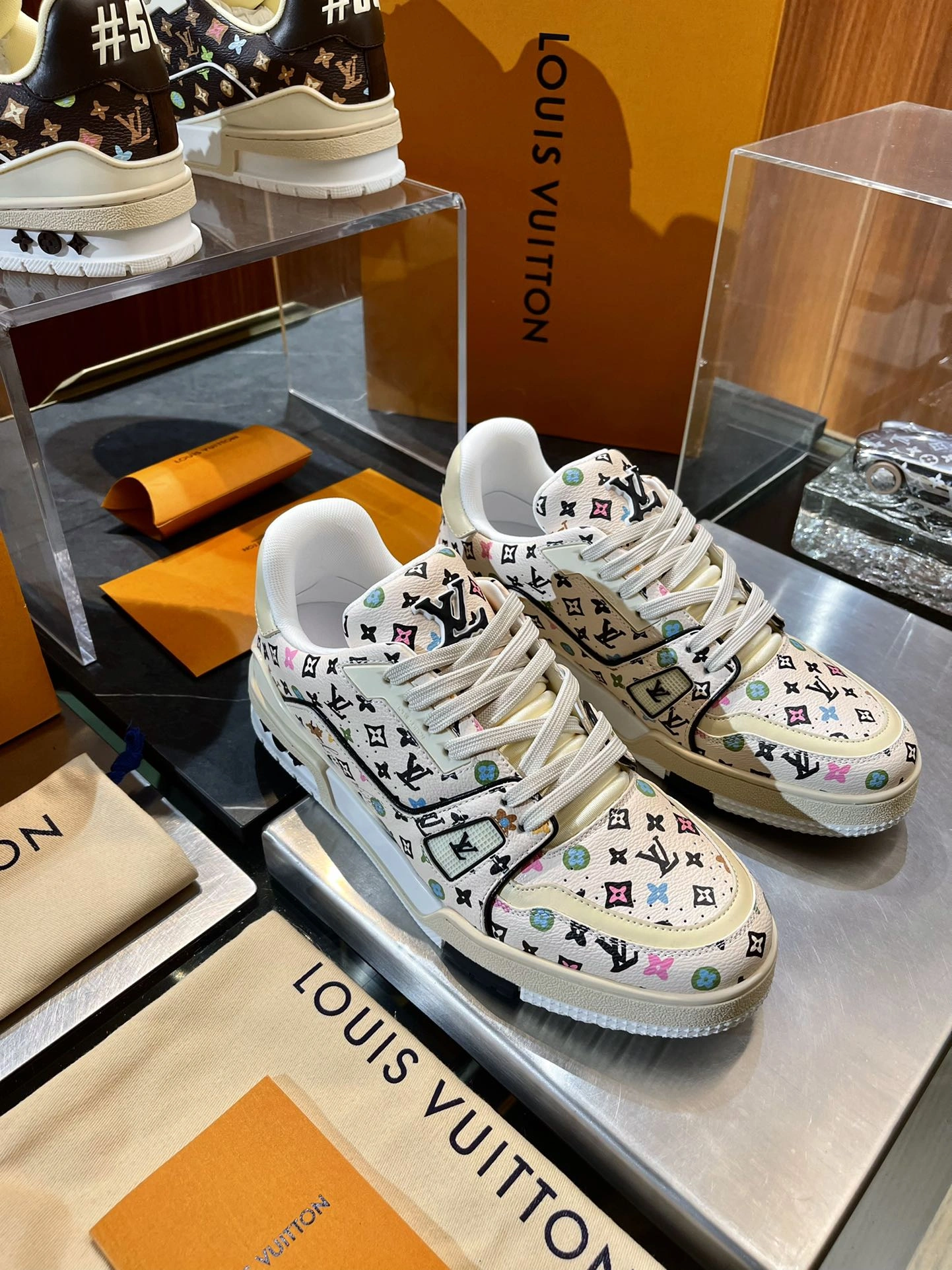 Neat L*ouis V*uitton Top Sneaker Low RR 20240813- 3784