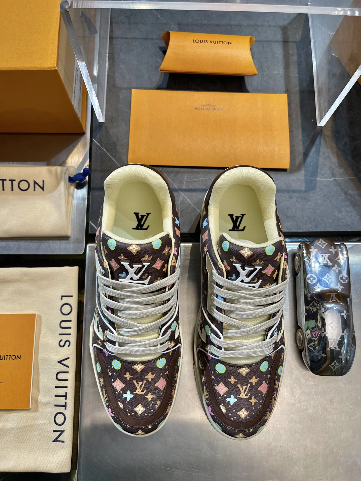 Neat L*ouis V*uitton Top Sneaker Low RR 20240813- 3784