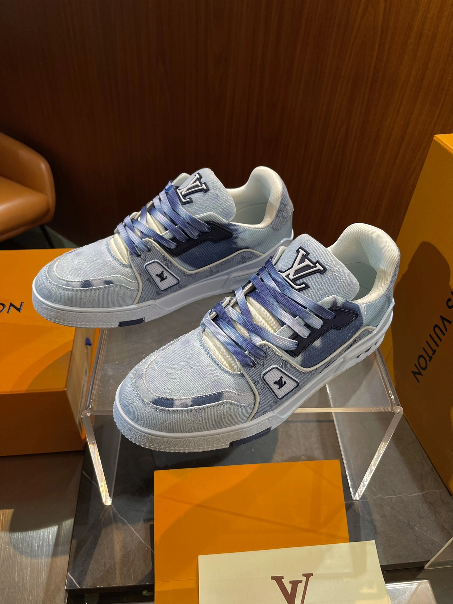 L*ouis V*uitton Top Sneaker Low RR 20240814- FlexibleFit 3779