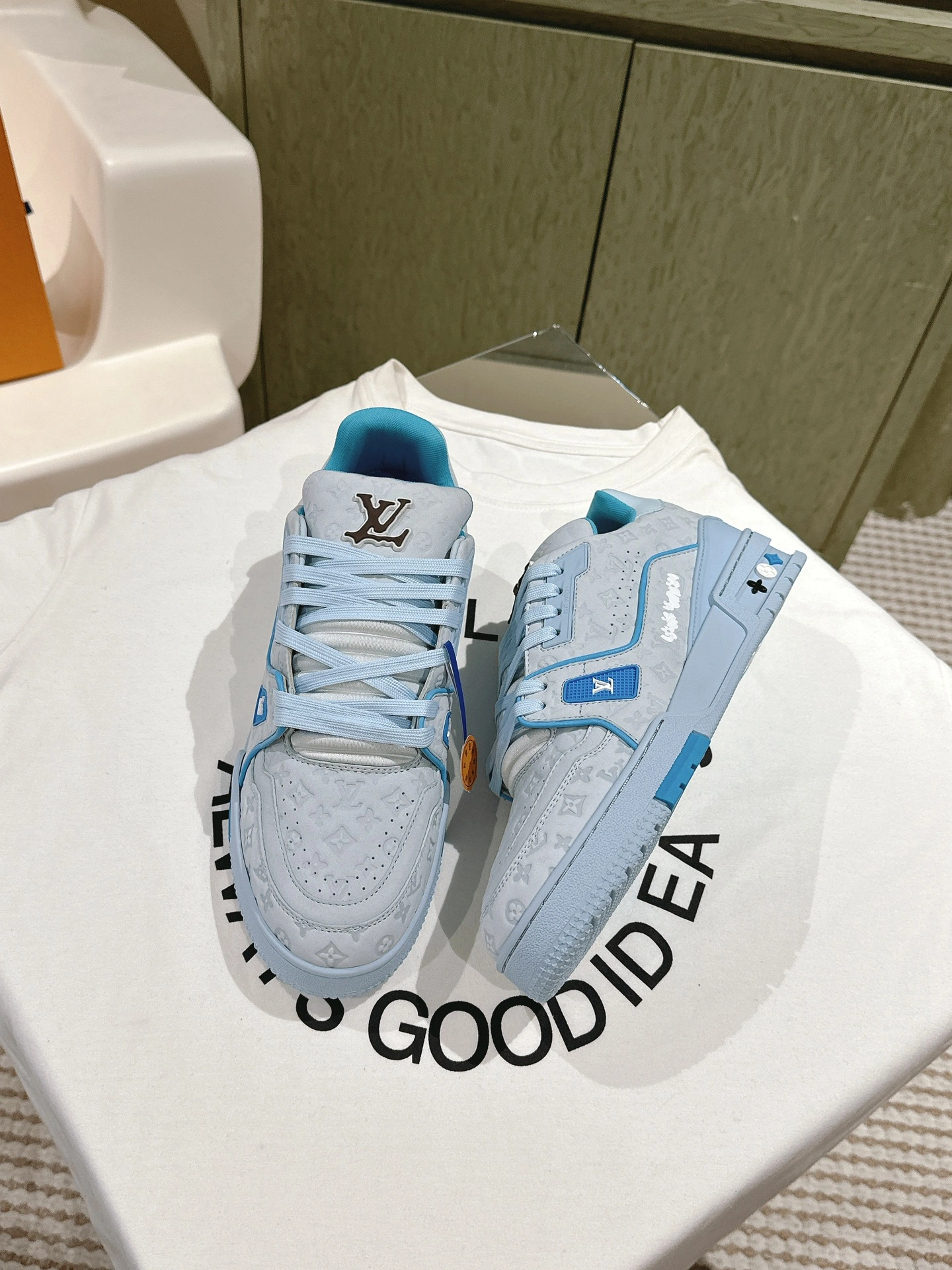 WrinkleFree L*ouis V*uitton Top Sneaker Low Tianyi 20240811- 3831