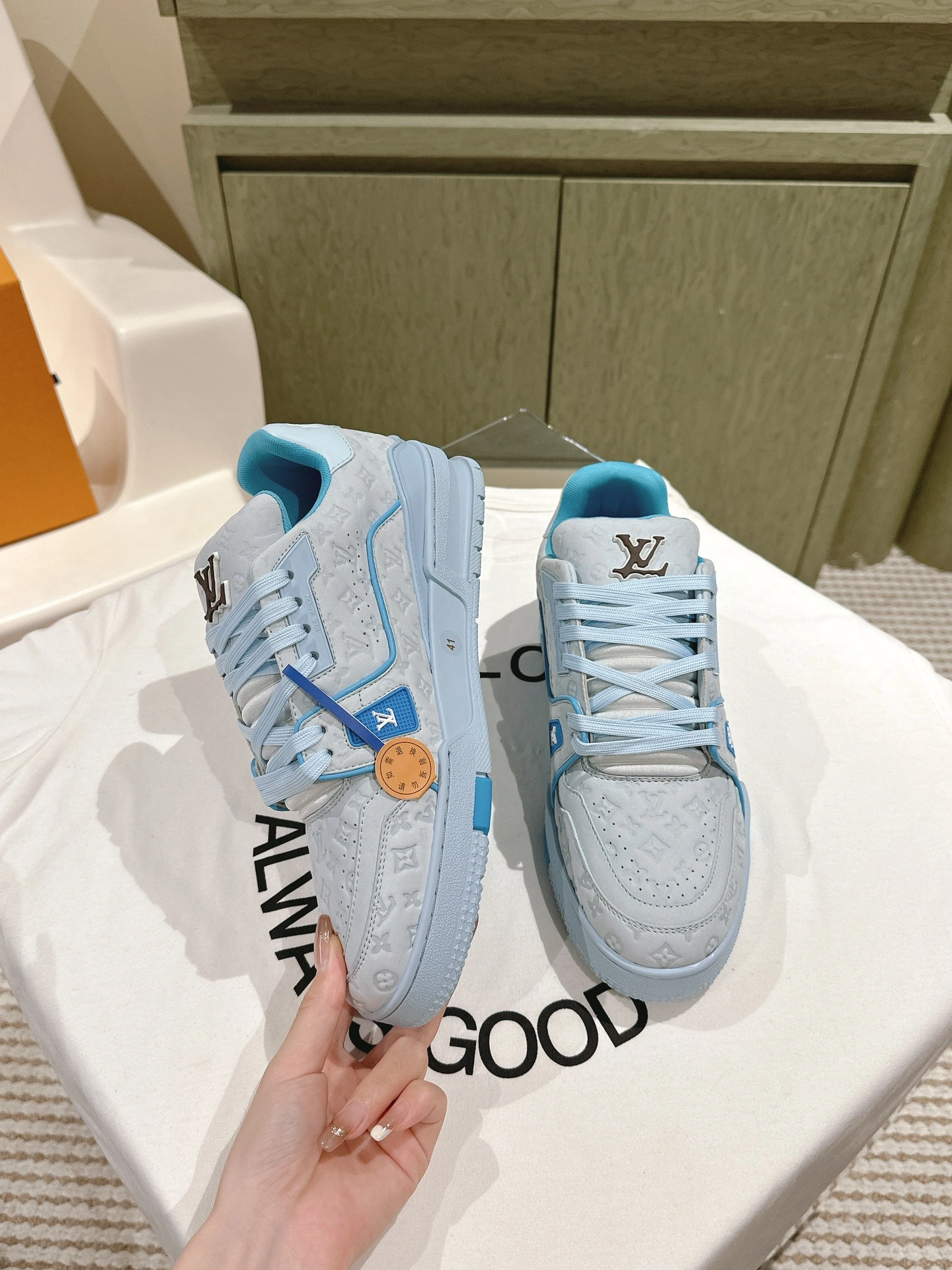 WrinkleFree L*ouis V*uitton Top Sneaker Low Tianyi 20240811- 3831