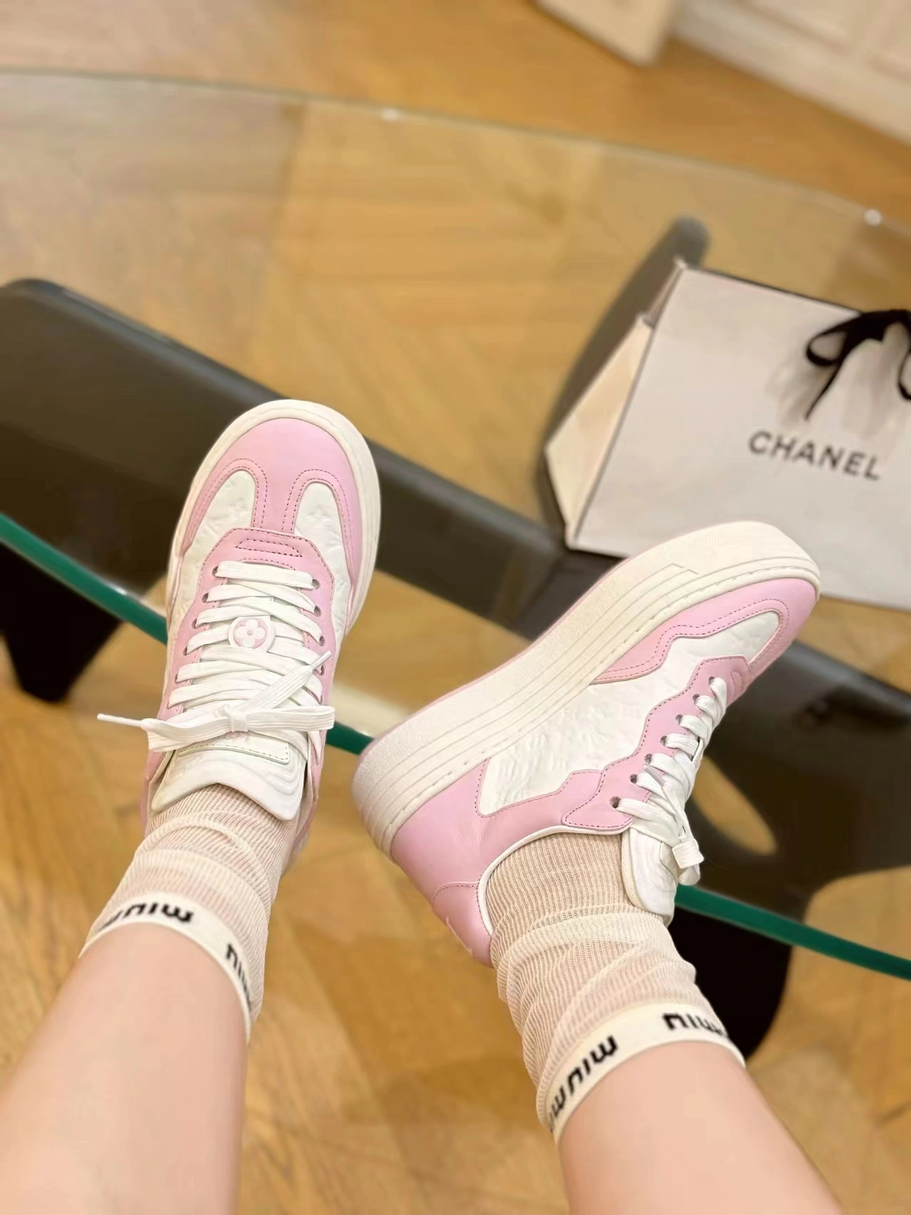 L*ouis V*uitton Top Sneaker Low Tianyi 20240811- Snug 3820