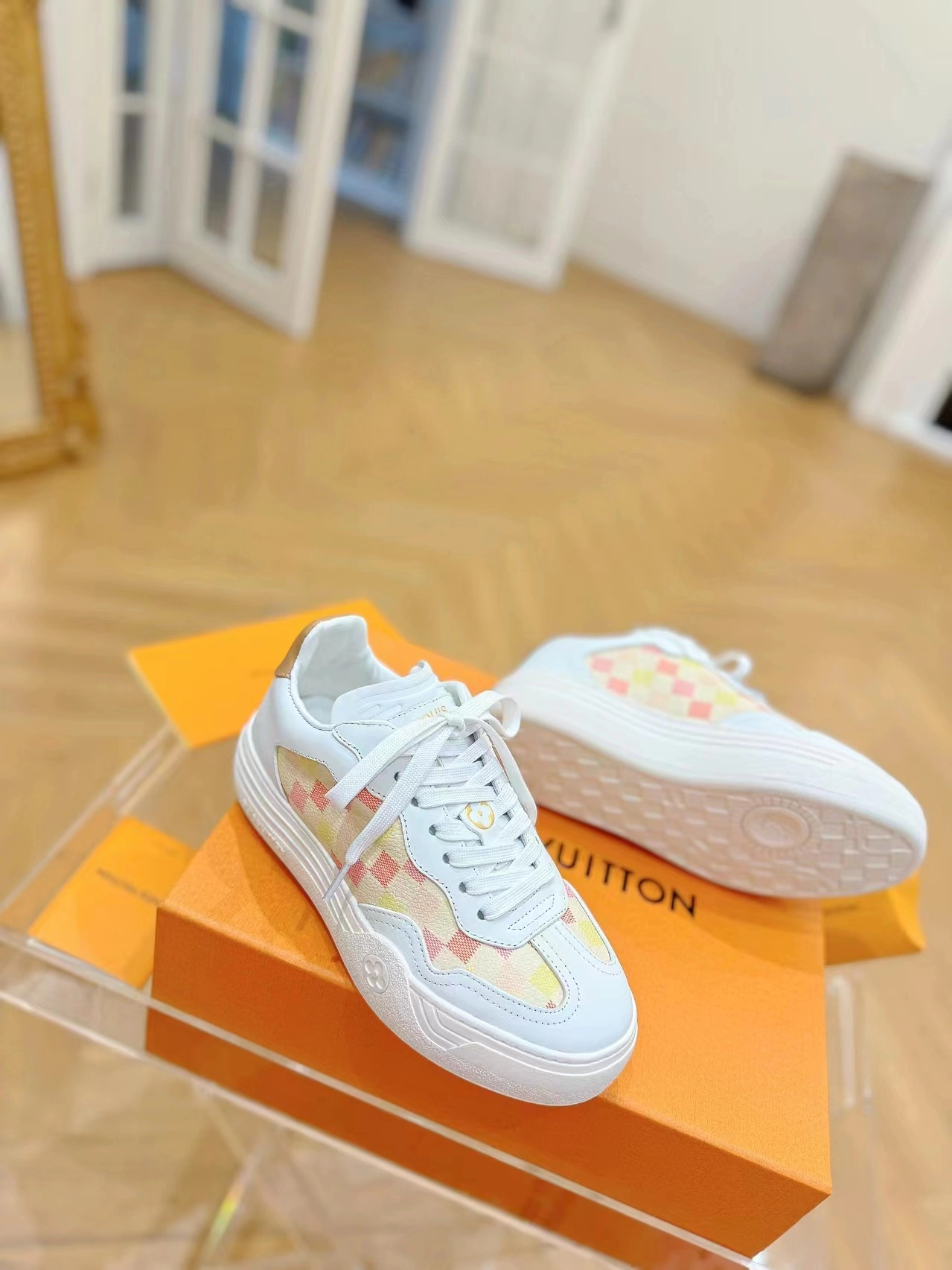 Durable L*ouis V*uitton Top Sneaker Low Tianyi 20240811- 3814