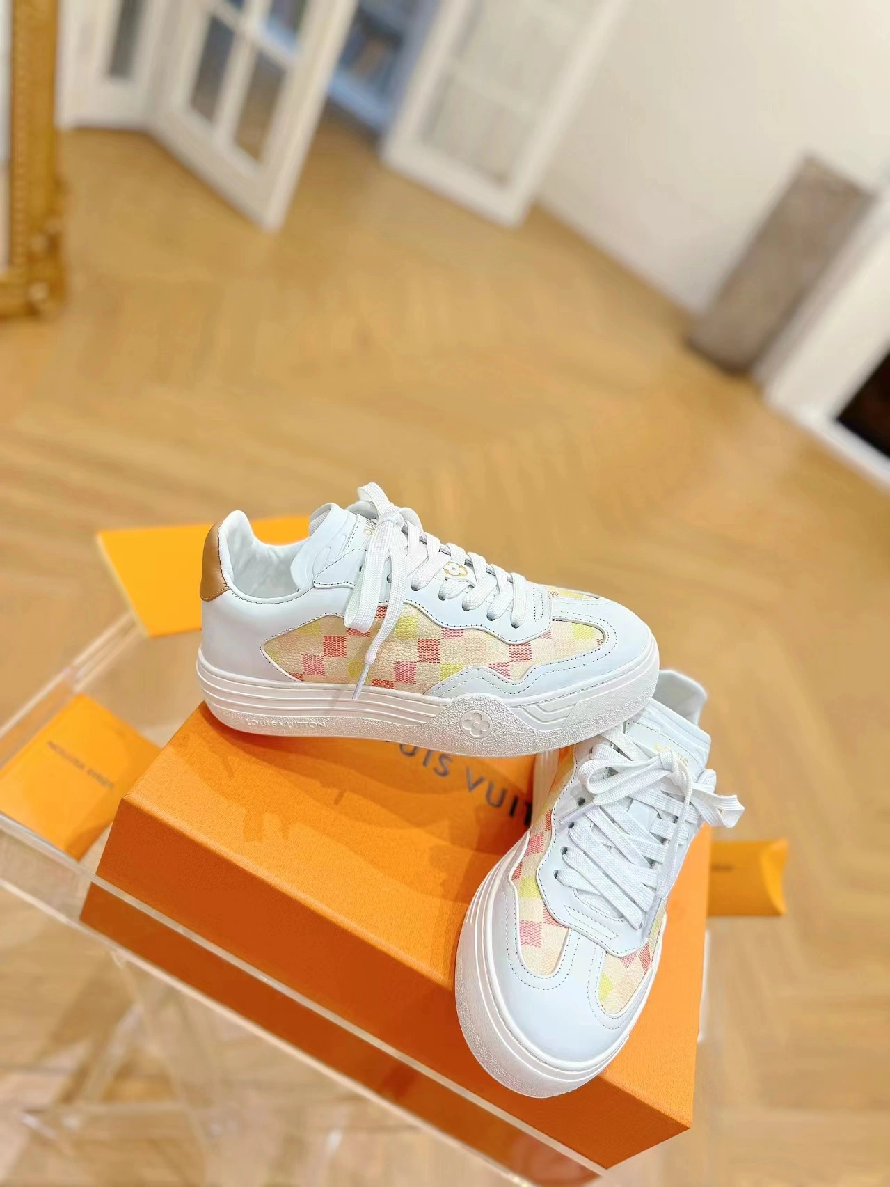 Durable L*ouis V*uitton Top Sneaker Low Tianyi 20240811- 3814