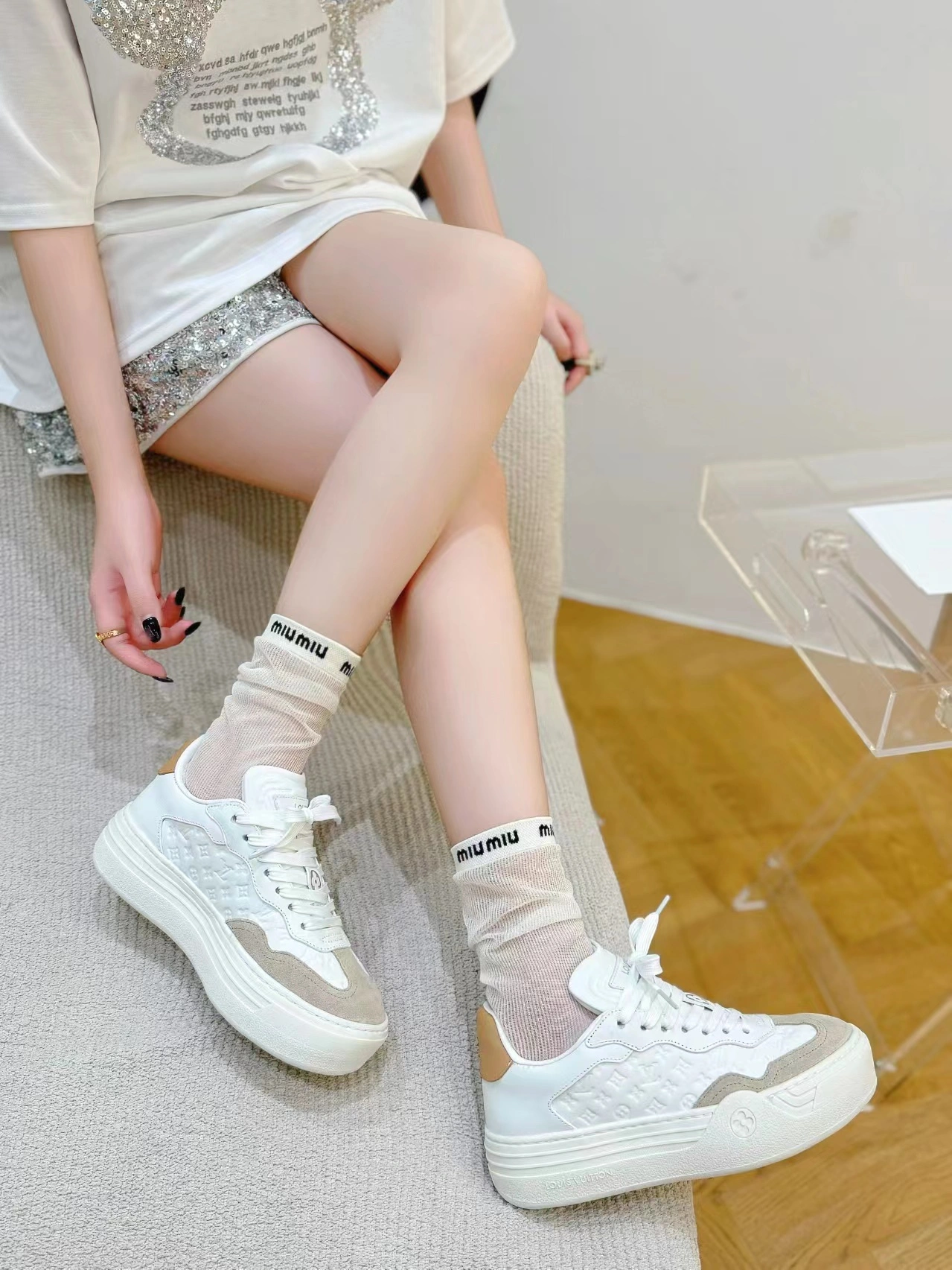 L*ouis V*uitton Top Sneaker Low Tianyi 20240811- EasyCare 3813