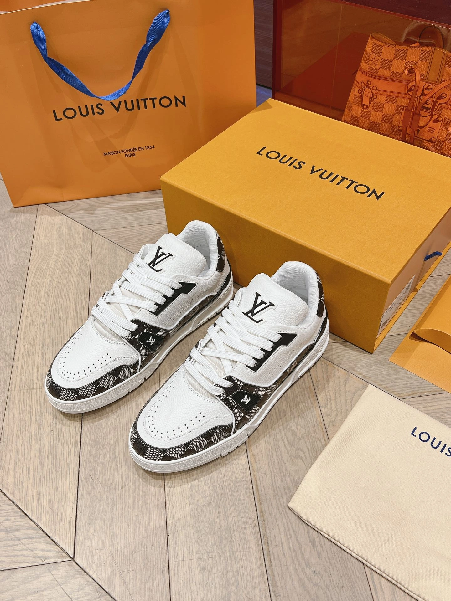 HighQuality L*ouis V*uitton Top Sneaker Low Tianyi 20240811- 3812