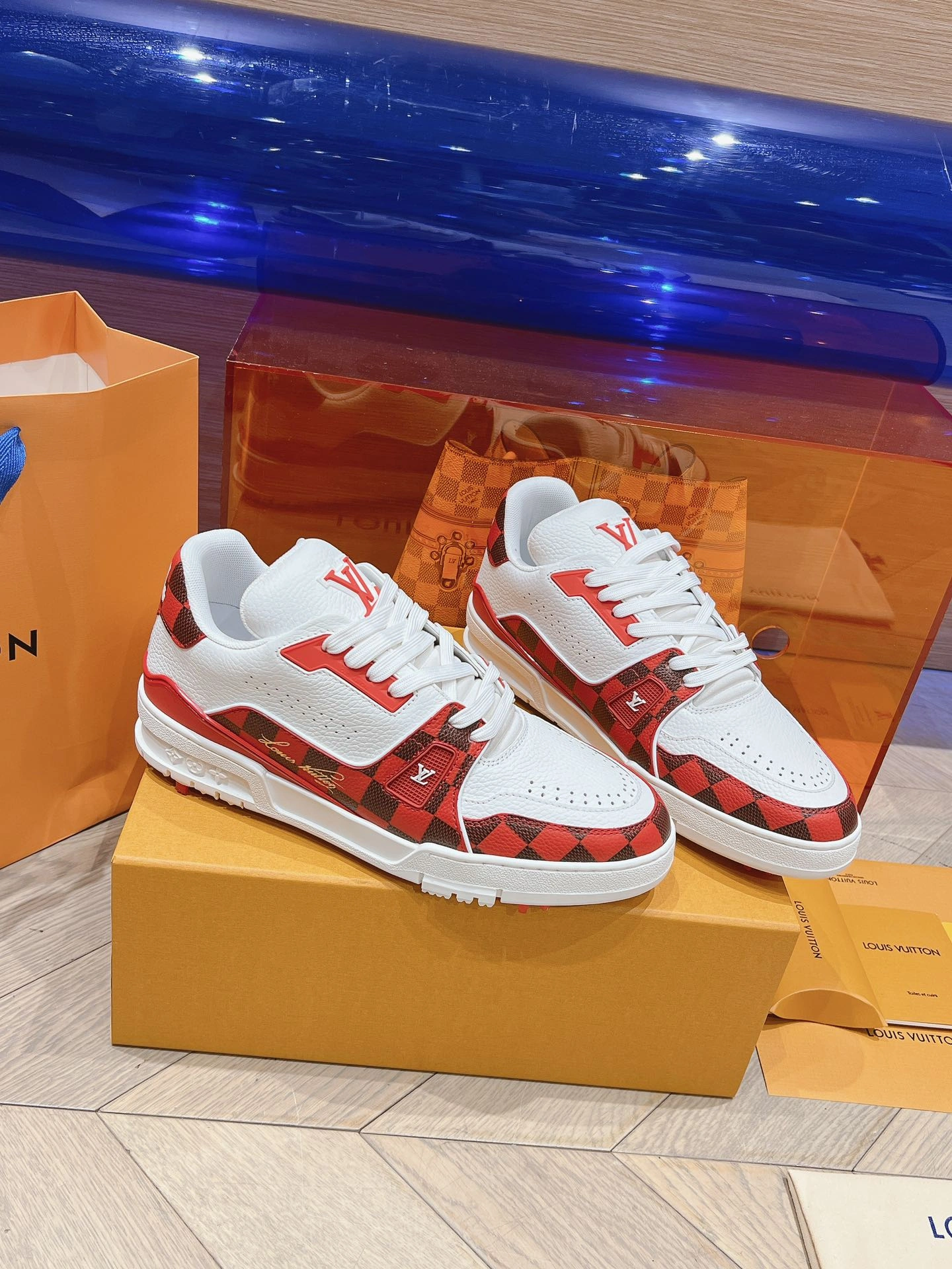 Sophisticated L*ouis V*uitton Top Sneaker Low Tianyi 20240811- 3809
