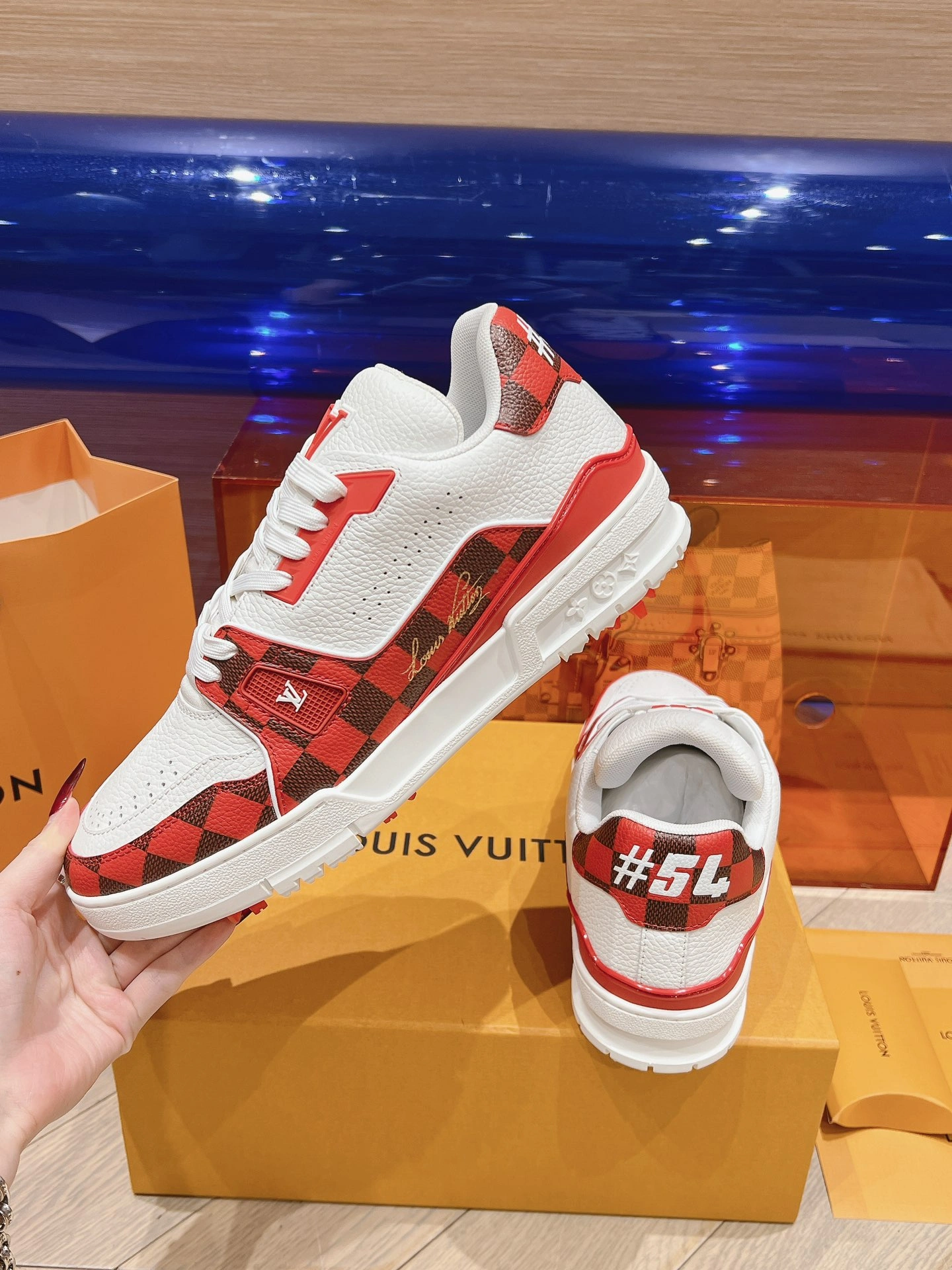 Sophisticated L*ouis V*uitton Top Sneaker Low Tianyi 20240811- 3809