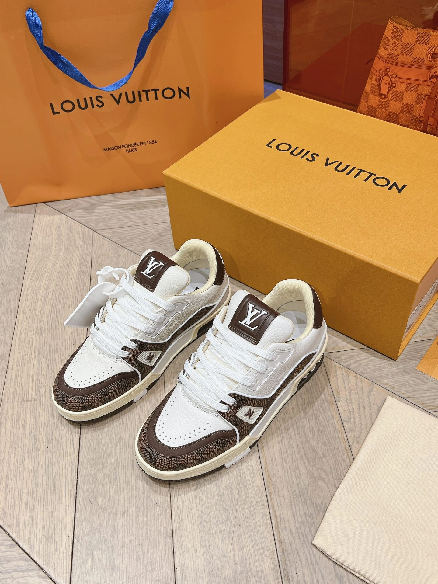 Colorful L*ouis V*uitton Top Sneaker Low Tianyi 20240811- 7121