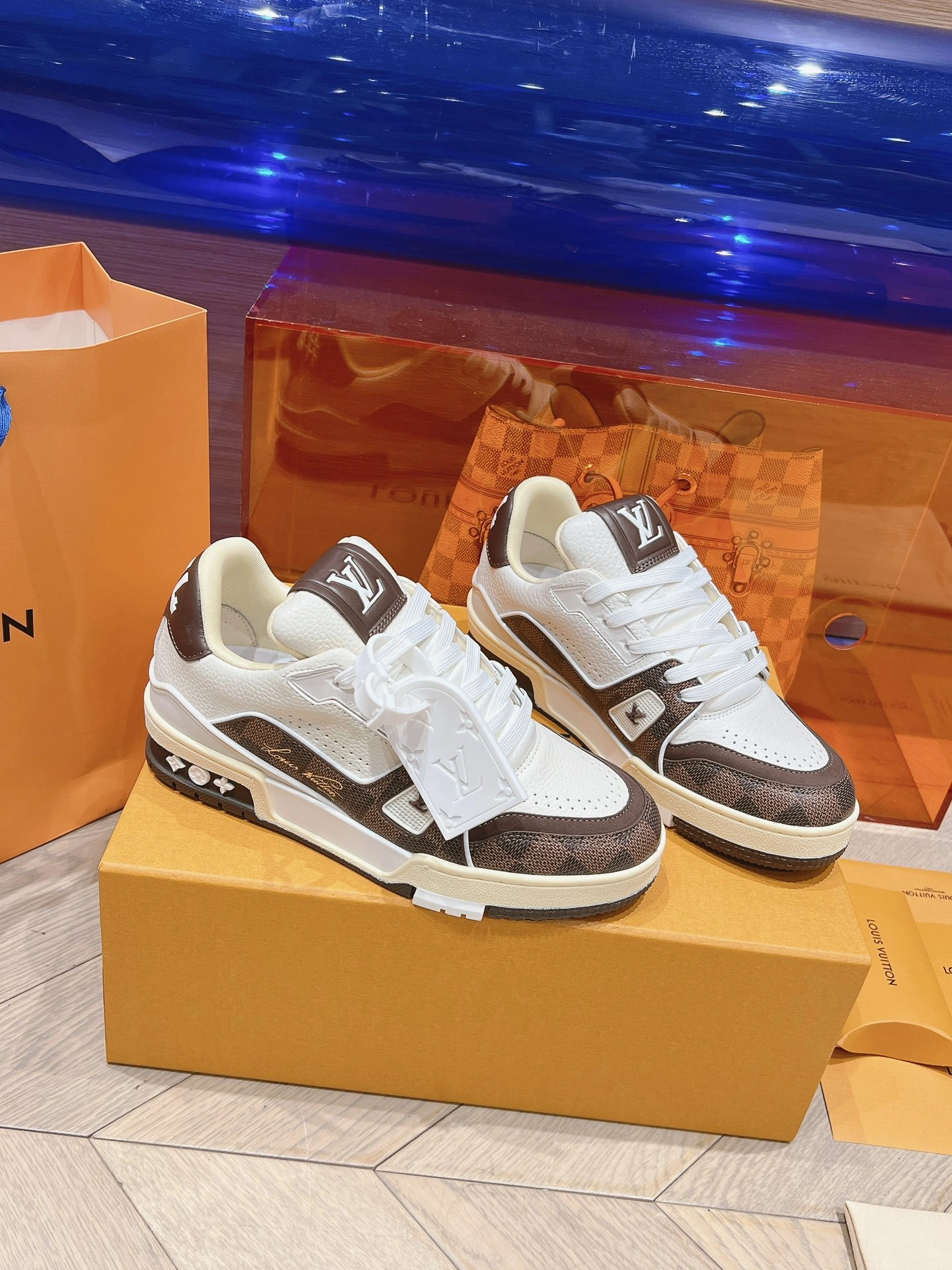 Colorful L*ouis V*uitton Top Sneaker Low Tianyi 20240811- 7121