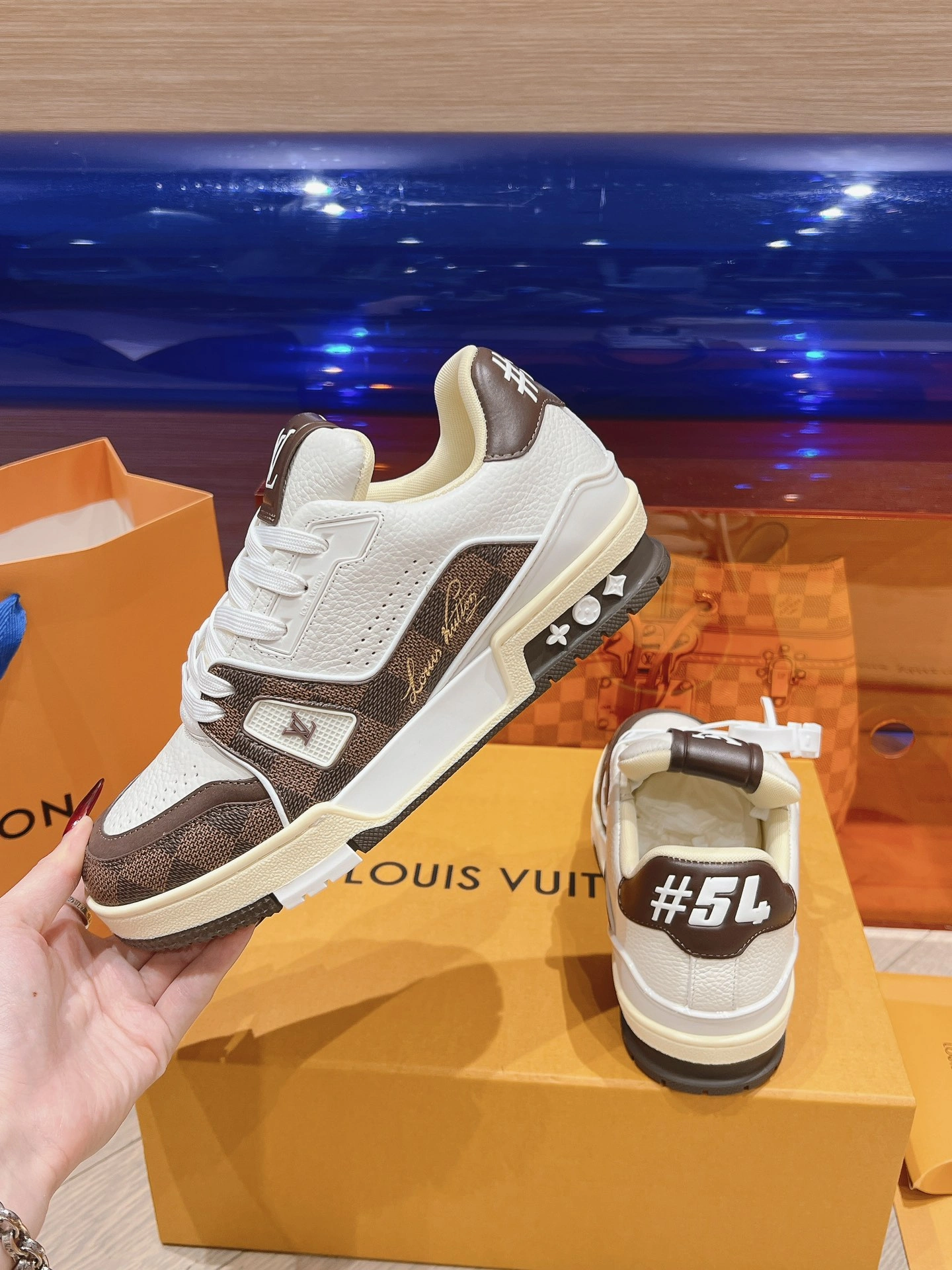 Colorful L*ouis V*uitton Top Sneaker Low Tianyi 20240811- 7121