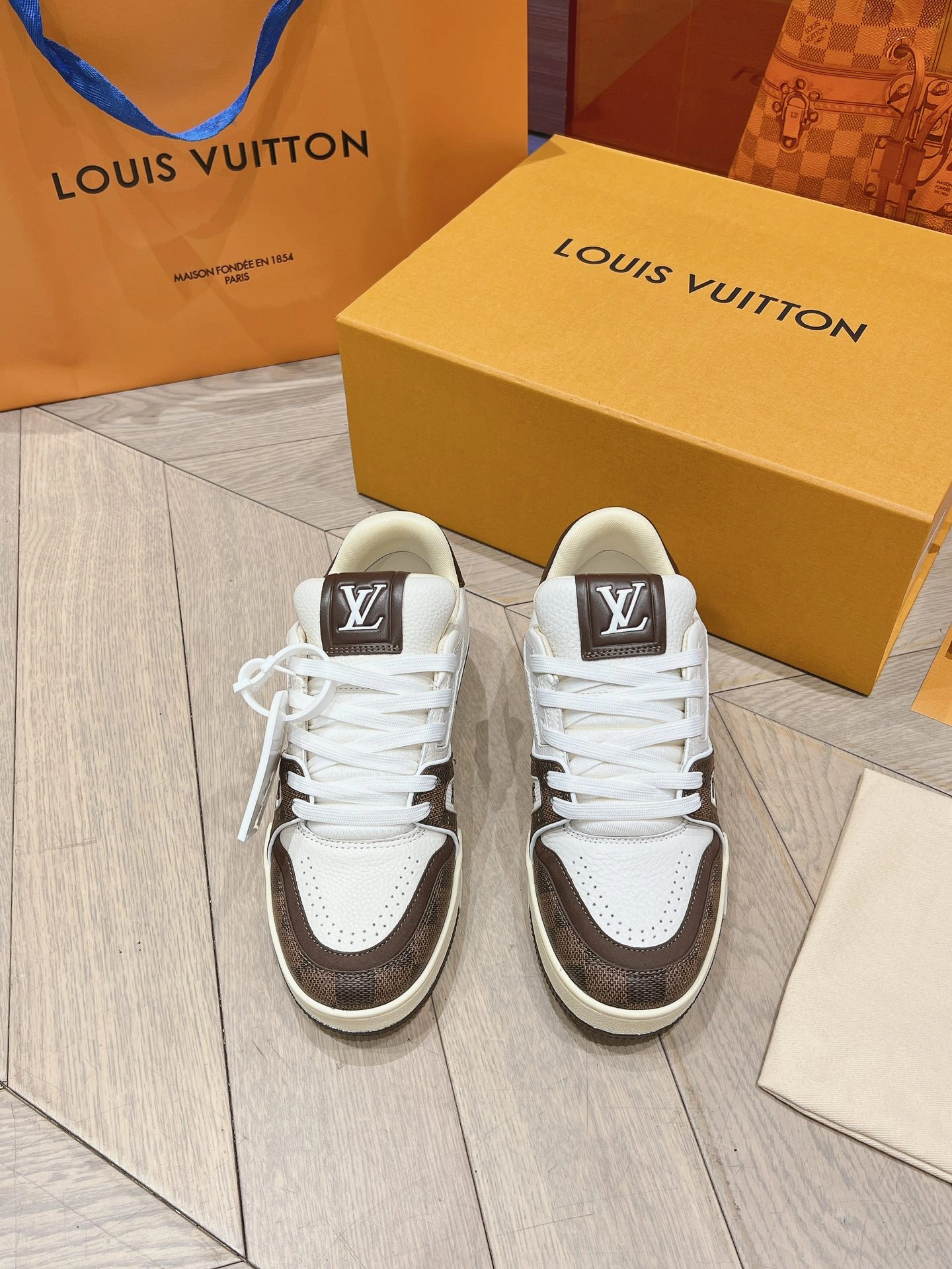 Colorful L*ouis V*uitton Top Sneaker Low Tianyi 20240811- 7121