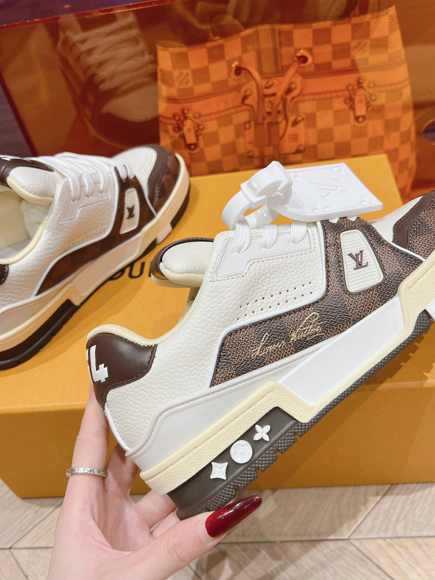 Colorful L*ouis V*uitton Top Sneaker Low Tianyi 20240811- 7121