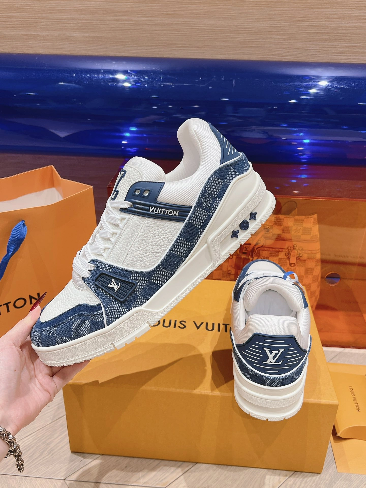Trendy L*ouis V*uitton Top Sneaker Low Tianyi 20240811- 3807