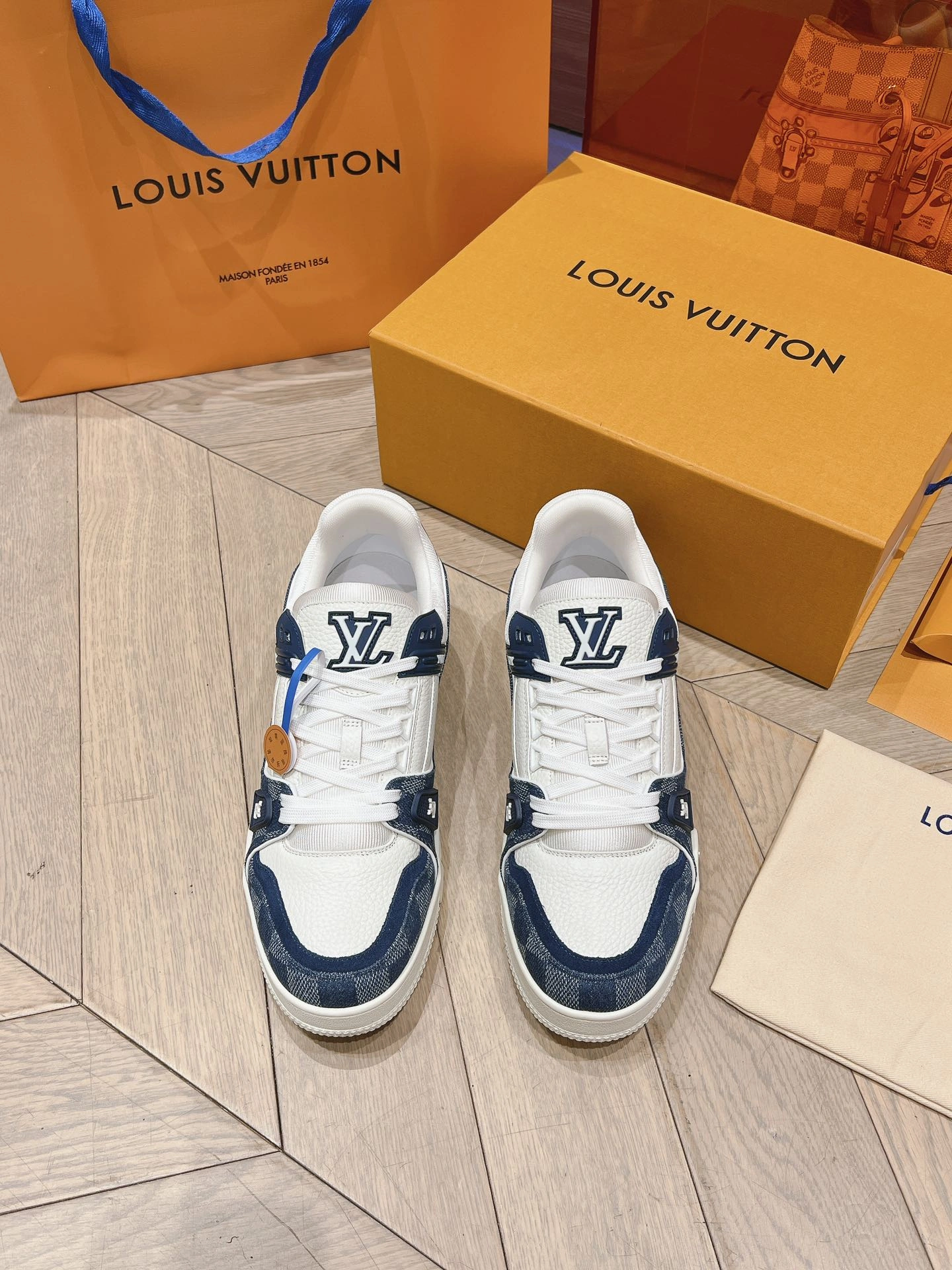 Trendy L*ouis V*uitton Top Sneaker Low Tianyi 20240811- 3807