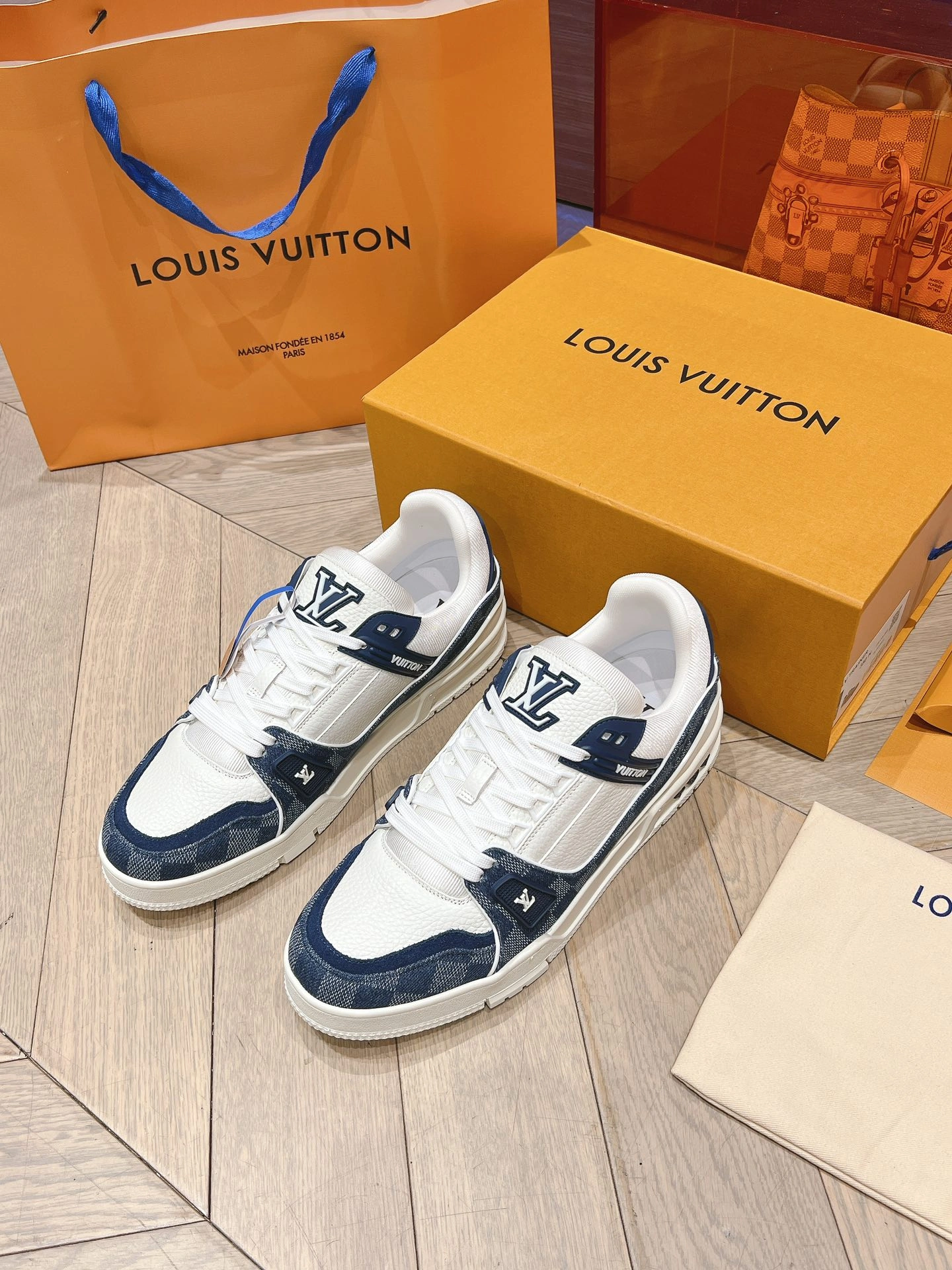 Trendy L*ouis V*uitton Top Sneaker Low Tianyi 20240811- 3807