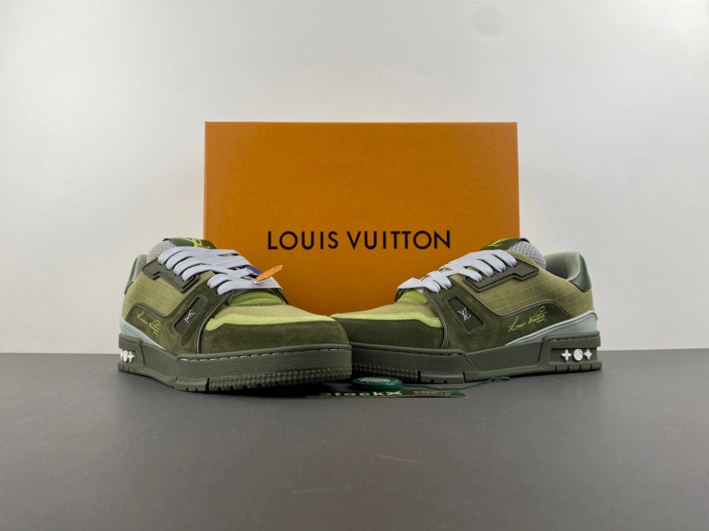Original L*ouis V*uitton Top Sneaker Trainer MK 20250727- 3685
