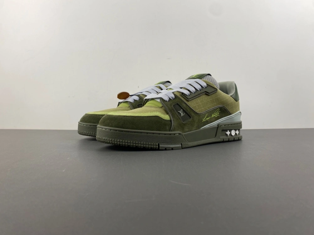 Original L*ouis V*uitton Top Sneaker Trainer MK 20250727- 3685